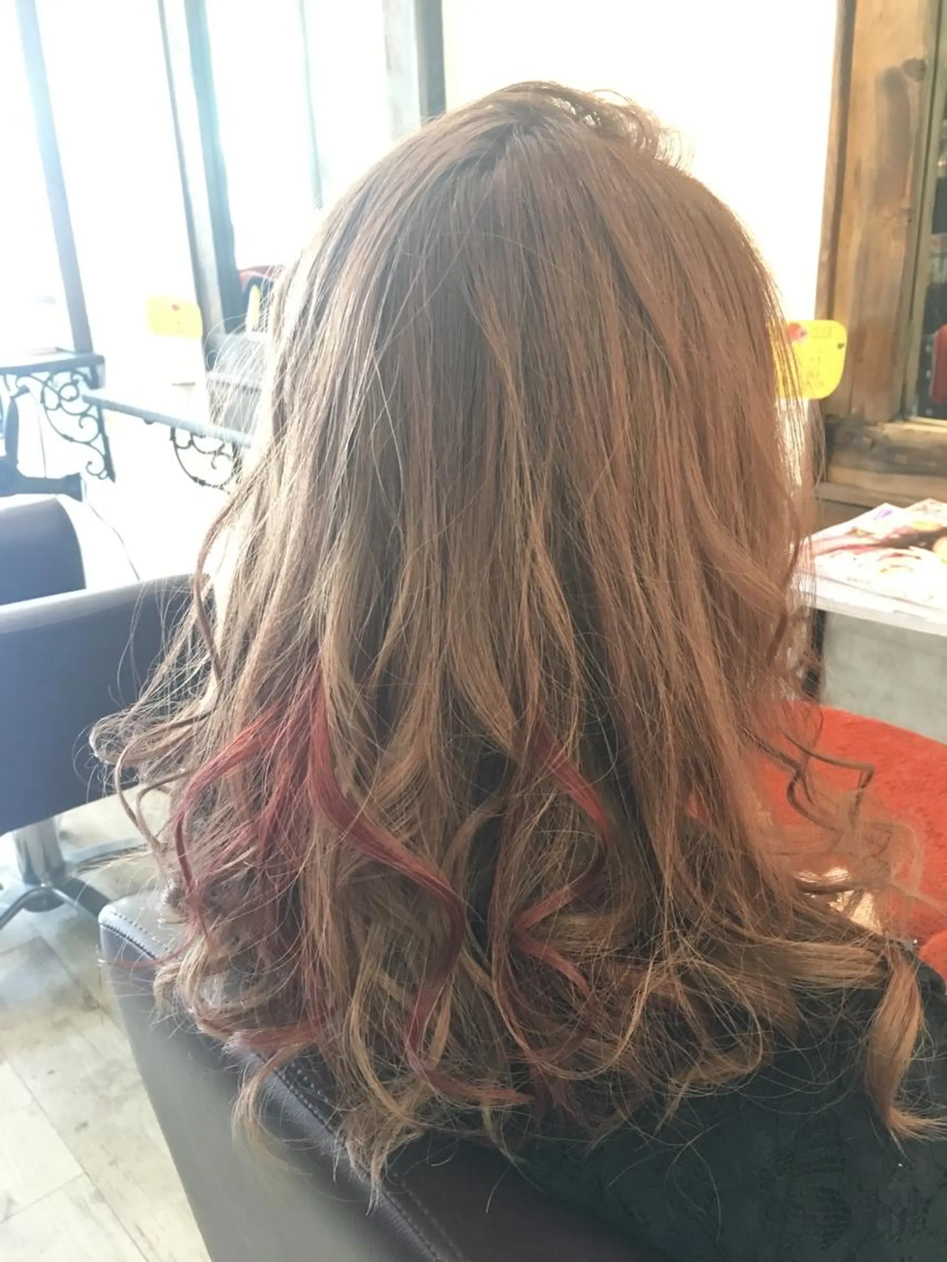 ロング ヘアカラー トリートメント 松本 亮のヘアスタイル