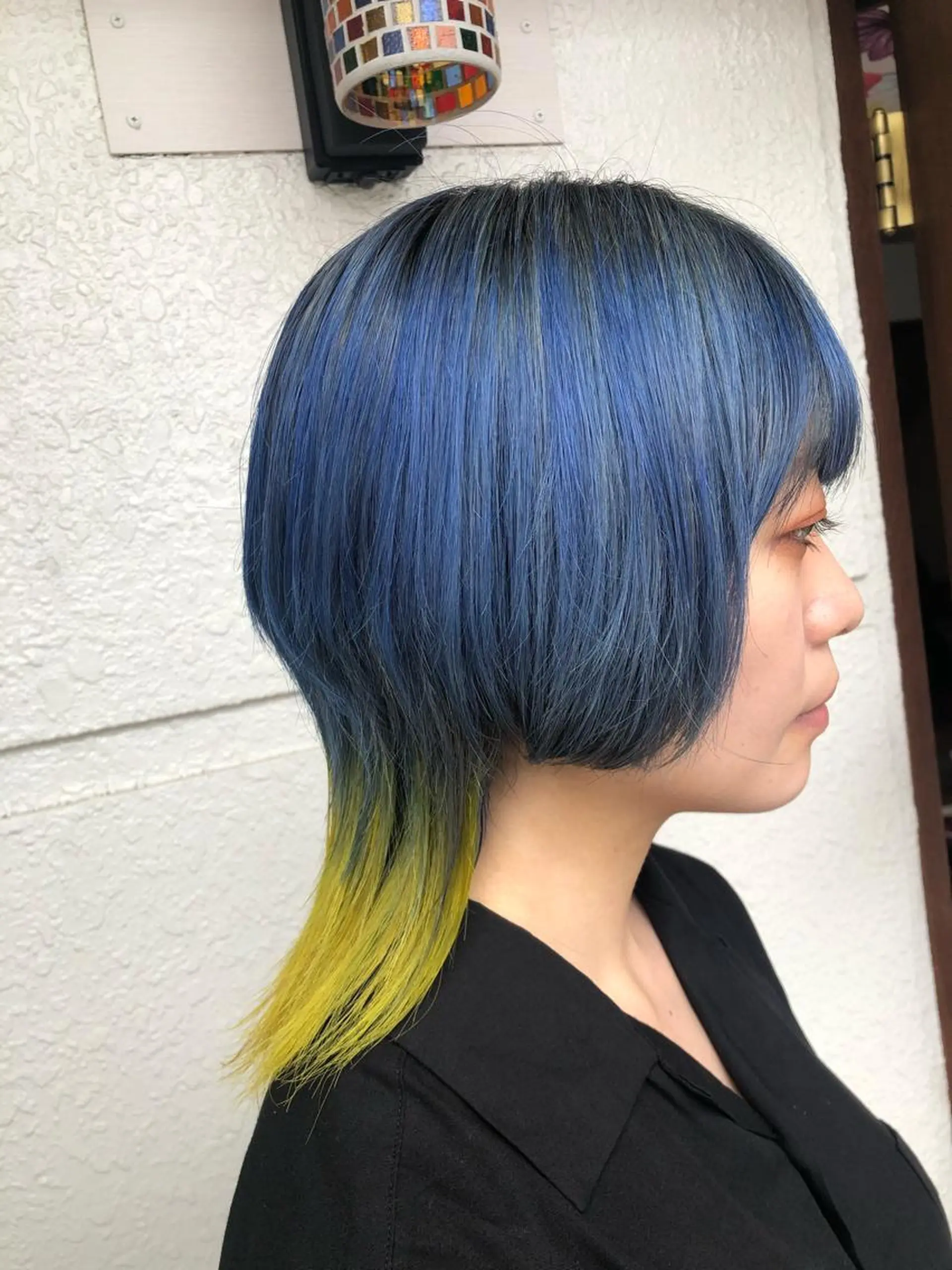 ショート カラー レイヤーカット匠 イソザキノリユキのヘアスタイル