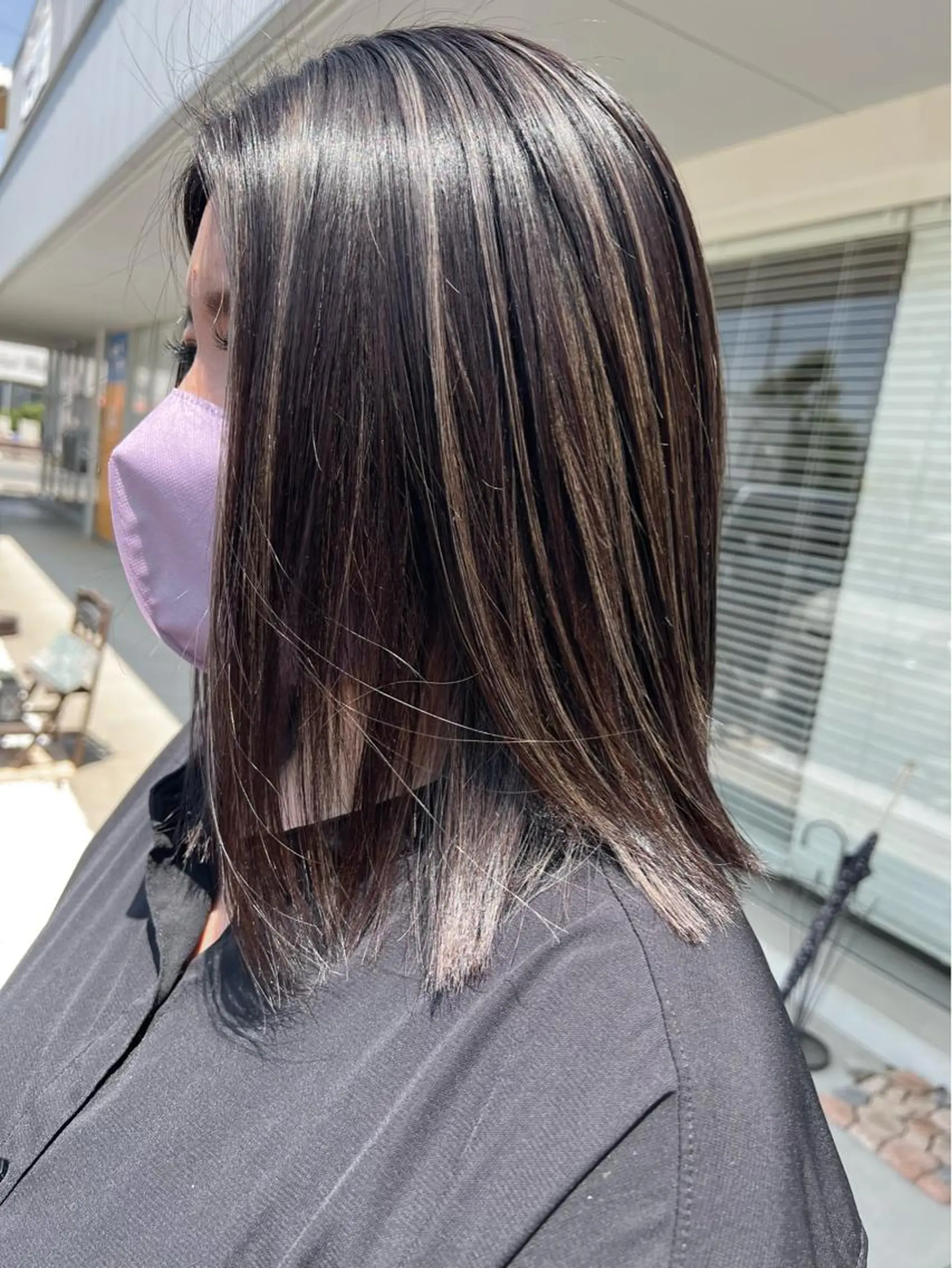 カラー ヘアカラー トリートメント 早川 真幸のヘアスタイル