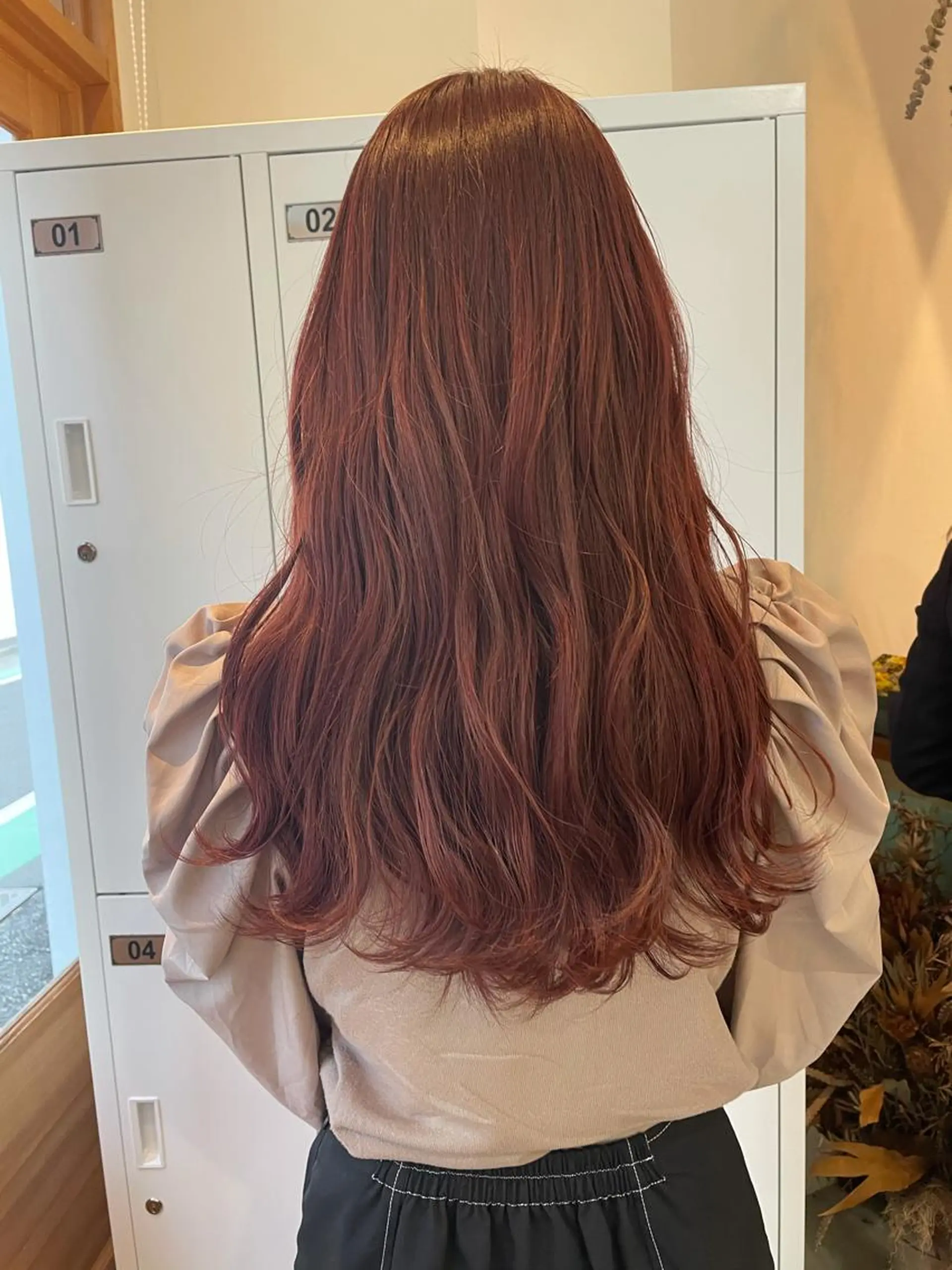 ロング カラー ブリーチ ブリーチなしカラー ピンクカラー ヘアカラー 中目黒🌼 🌼ハナのヘアスタイル