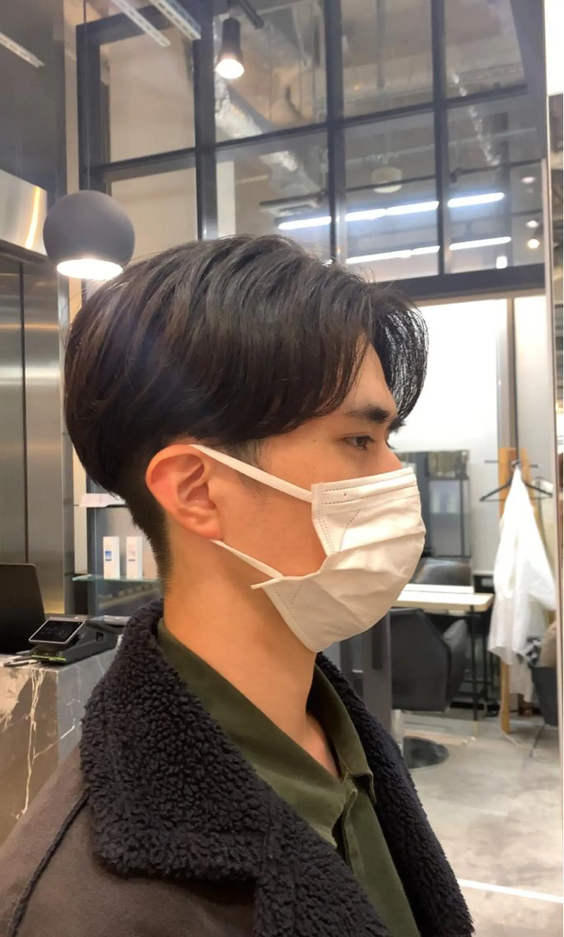 パーマ メンズ カット パーマ 韓国レイヤー✨ yasuko銀座のヘアスタイル