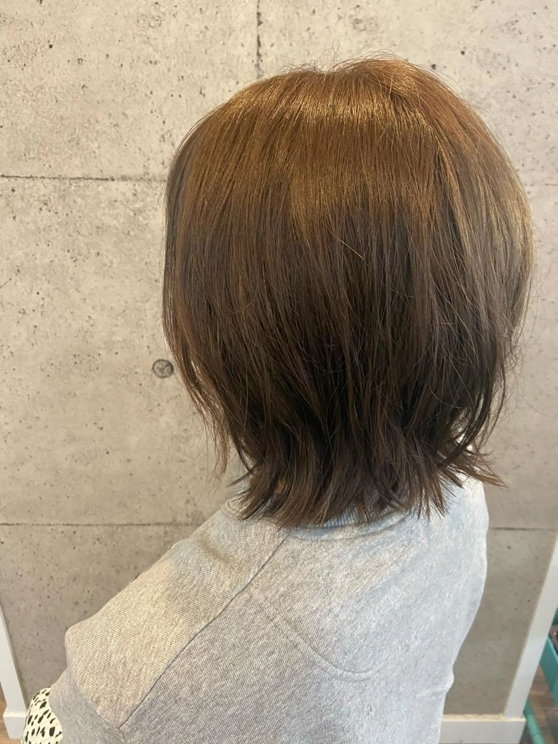 ミディアム カラー パーマ ヘアアレンジ キッズ 似合わせhair🌼 misakiのヘアスタイル