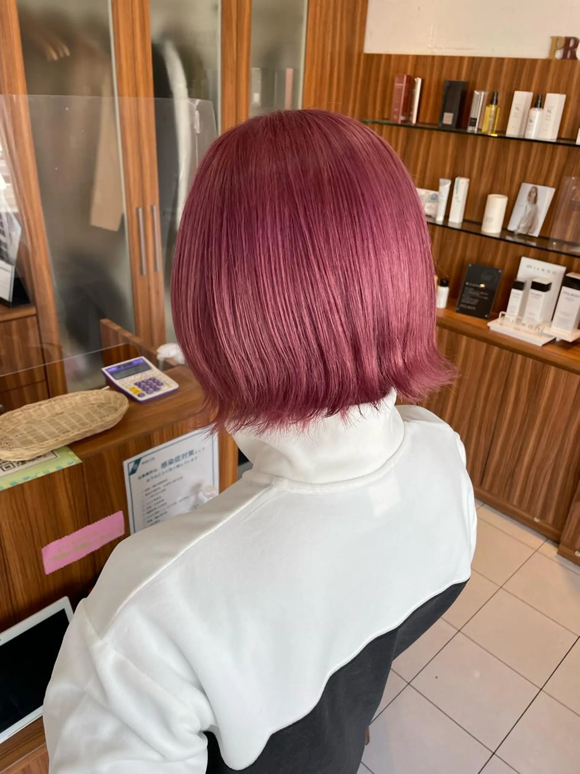 ショート カラー ☪︎⋆ hair & eye yuka˚✩のマツエク・マツパデザイン