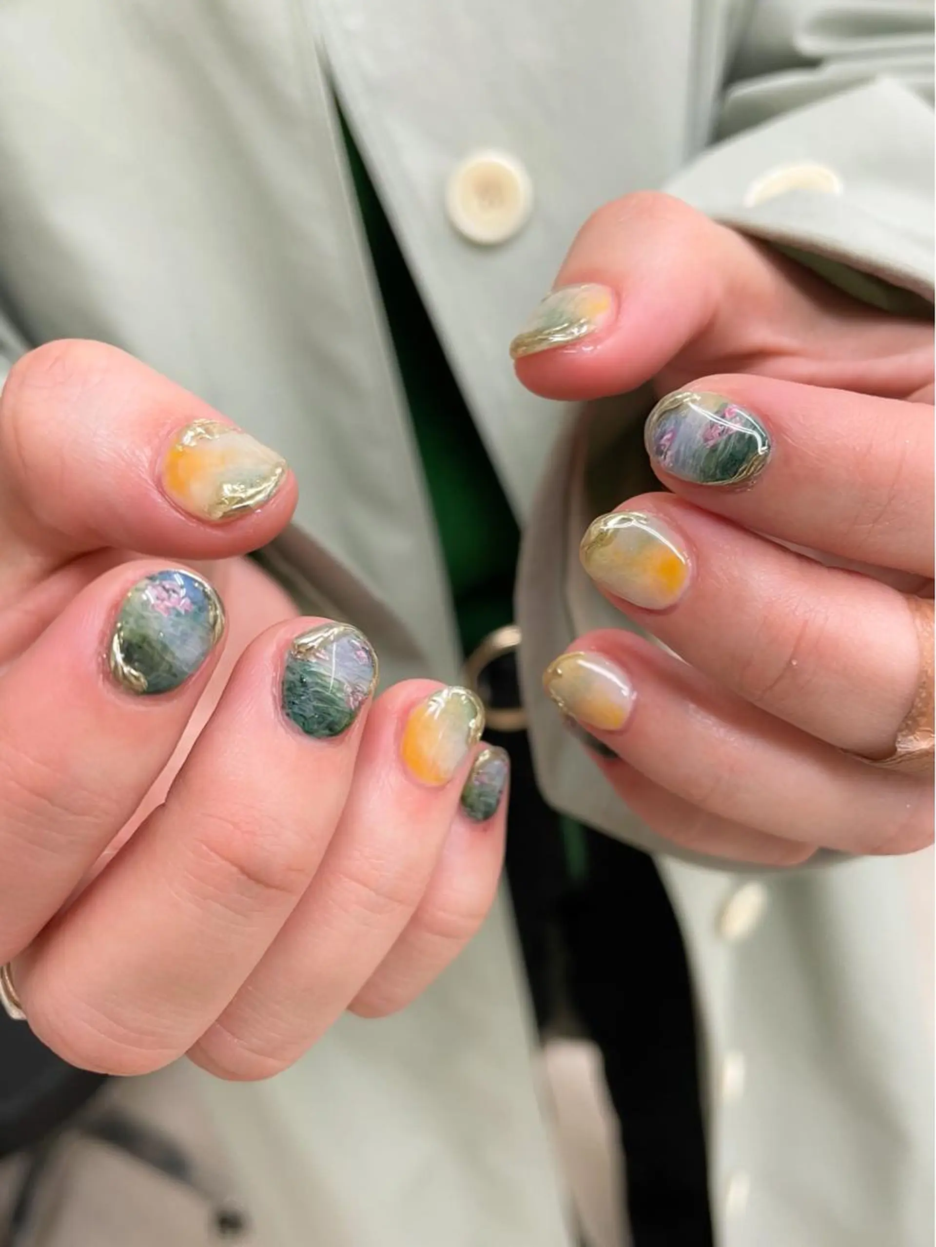 ネイル アートネイル ハンドネイル Hisaka Mikiのネイルデザイン