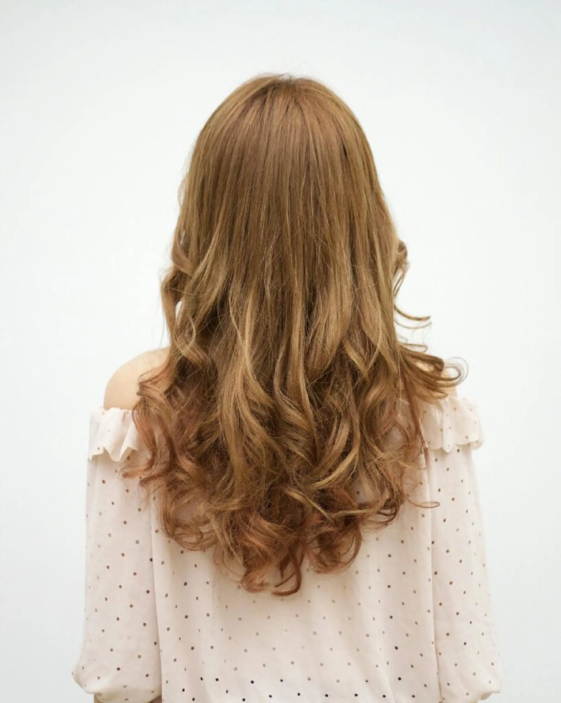 ロング カラー パーマ ヘアアレンジ メンズ キッズ アロンジェ 蕨駅西口のヘアスタイル