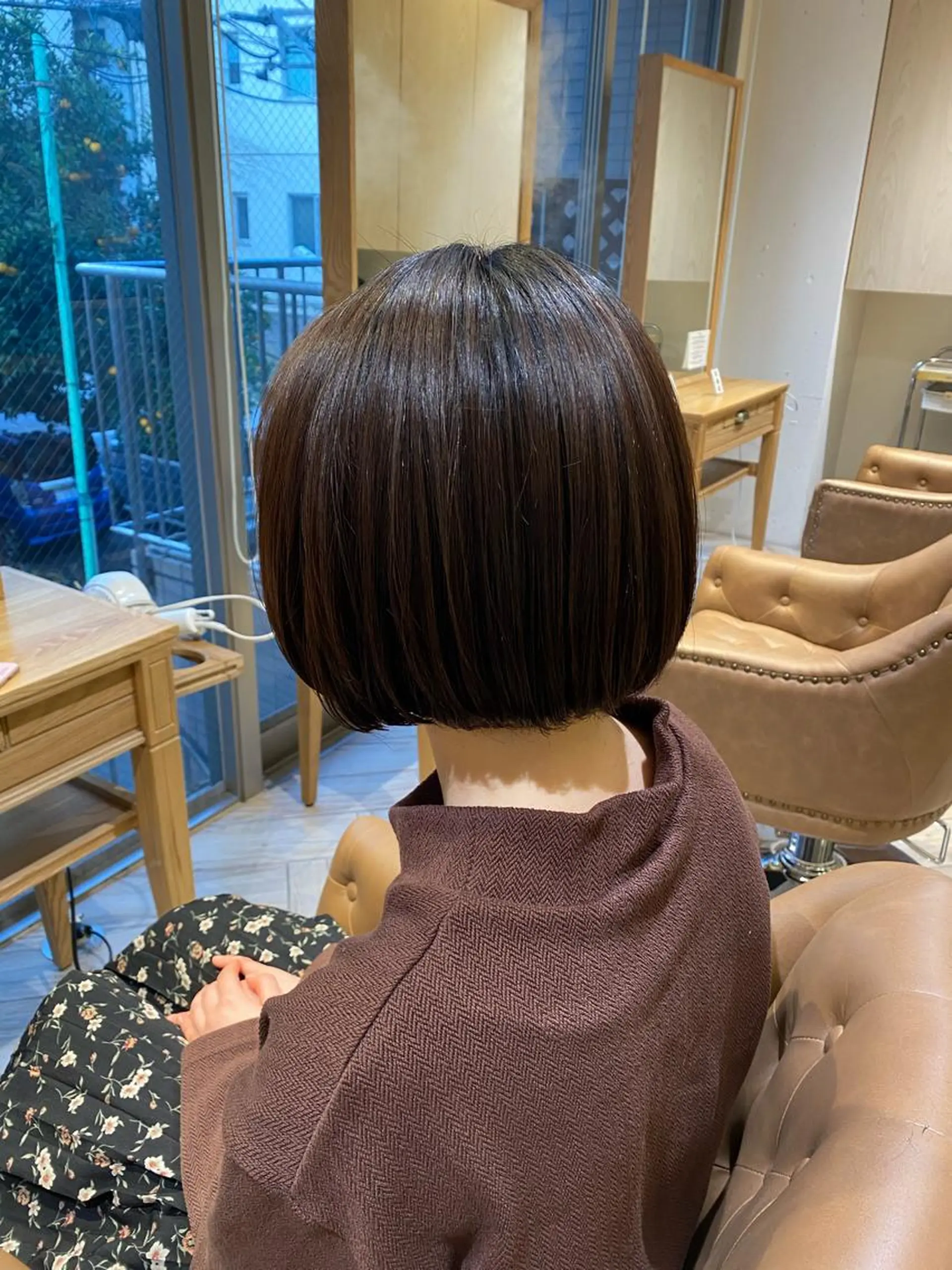 ショート BiBi 藤野あゆみのヘアスタイル