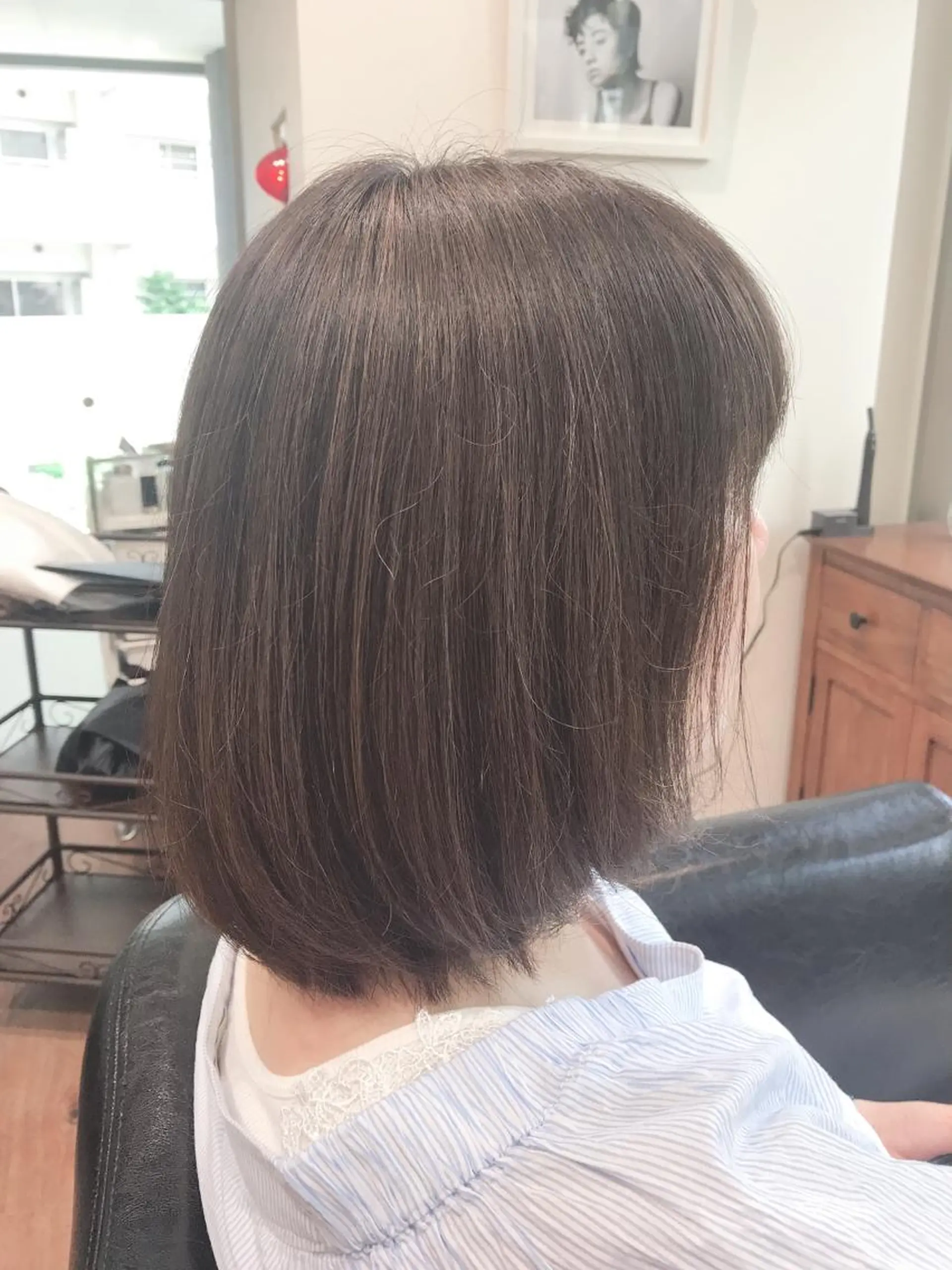 ミディアム カラー アッシュ 透明感カラー カット トリートメント アザマ　ヤスカツ _rosso 川口のヘアスタイル