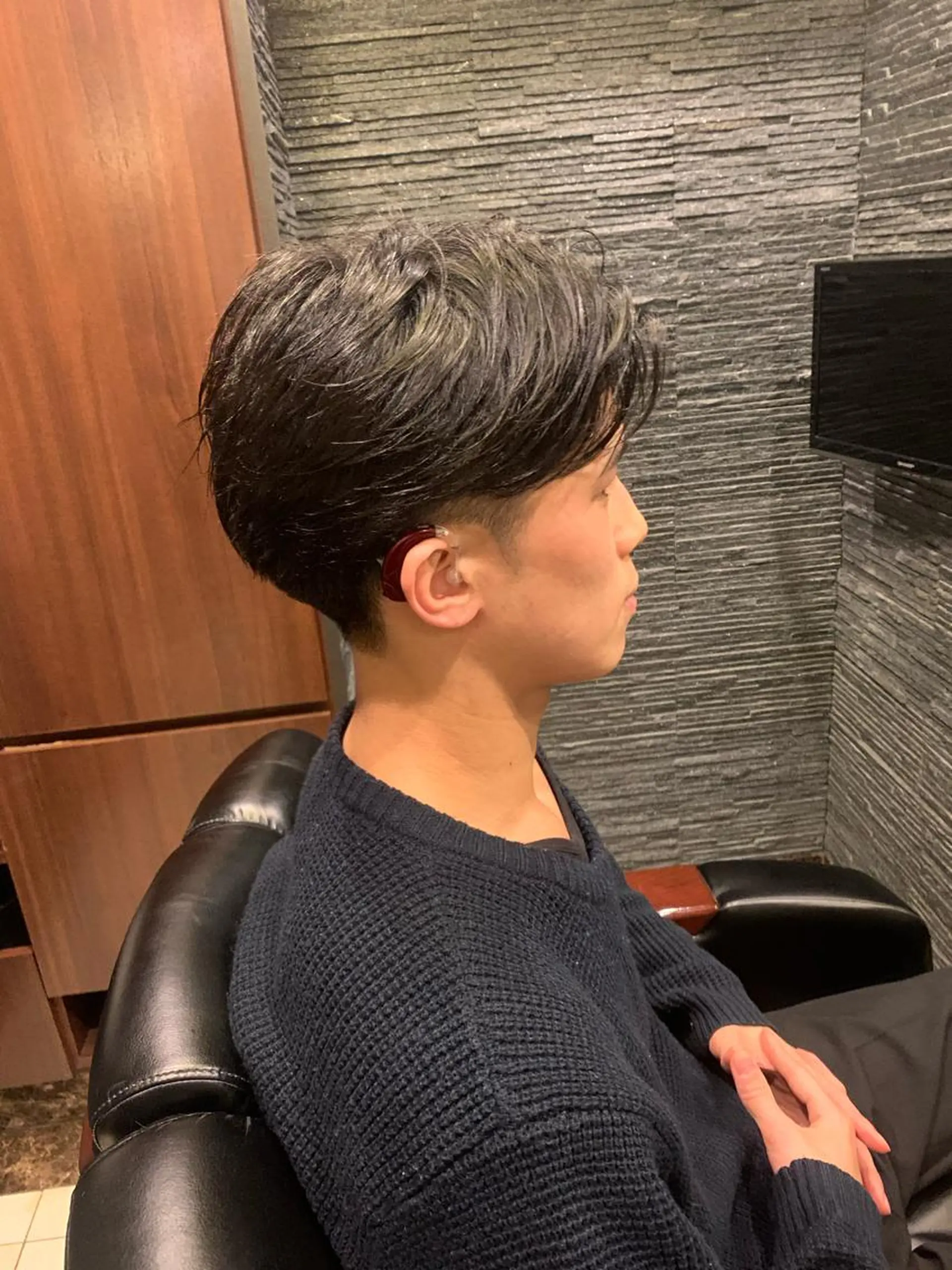 メンズ ツーブロック 行平 成穂のヘアスタイル