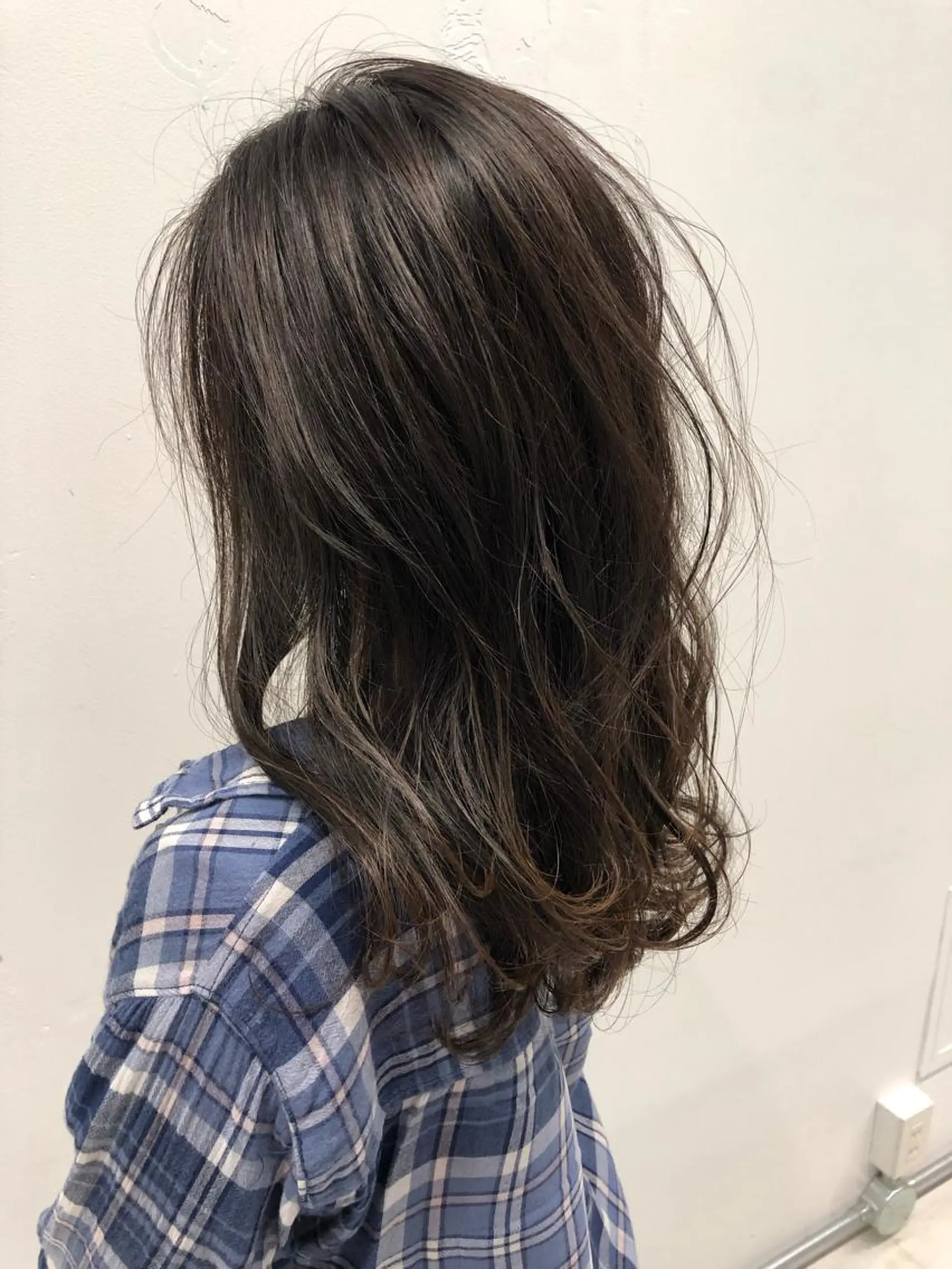 ロング カラー ヘアアレンジ 似合わせ専門美容師 なかじまのヘアスタイル