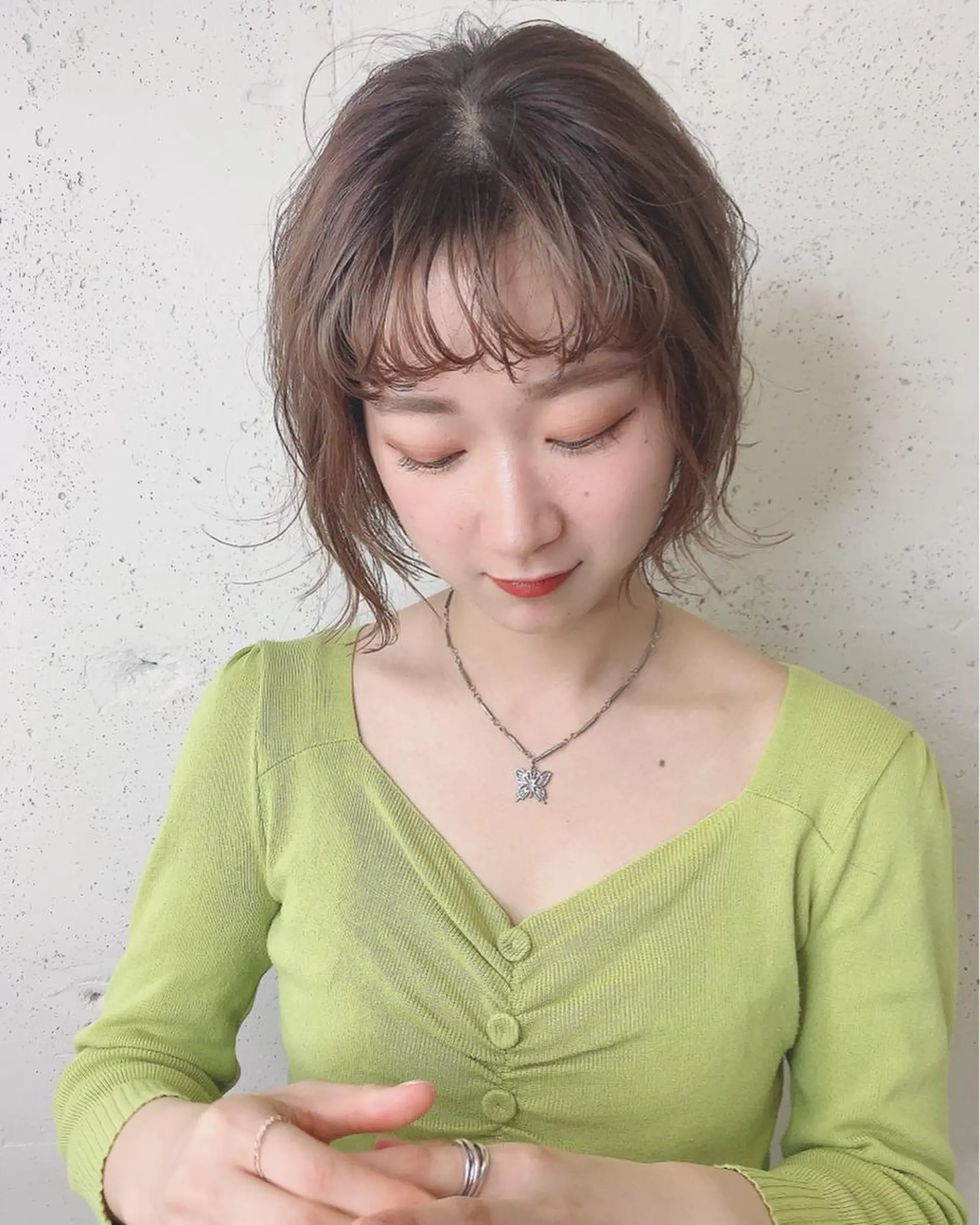 ショート カラー 透明感ハイトーン🦄 キラ🌈のヘアスタイル