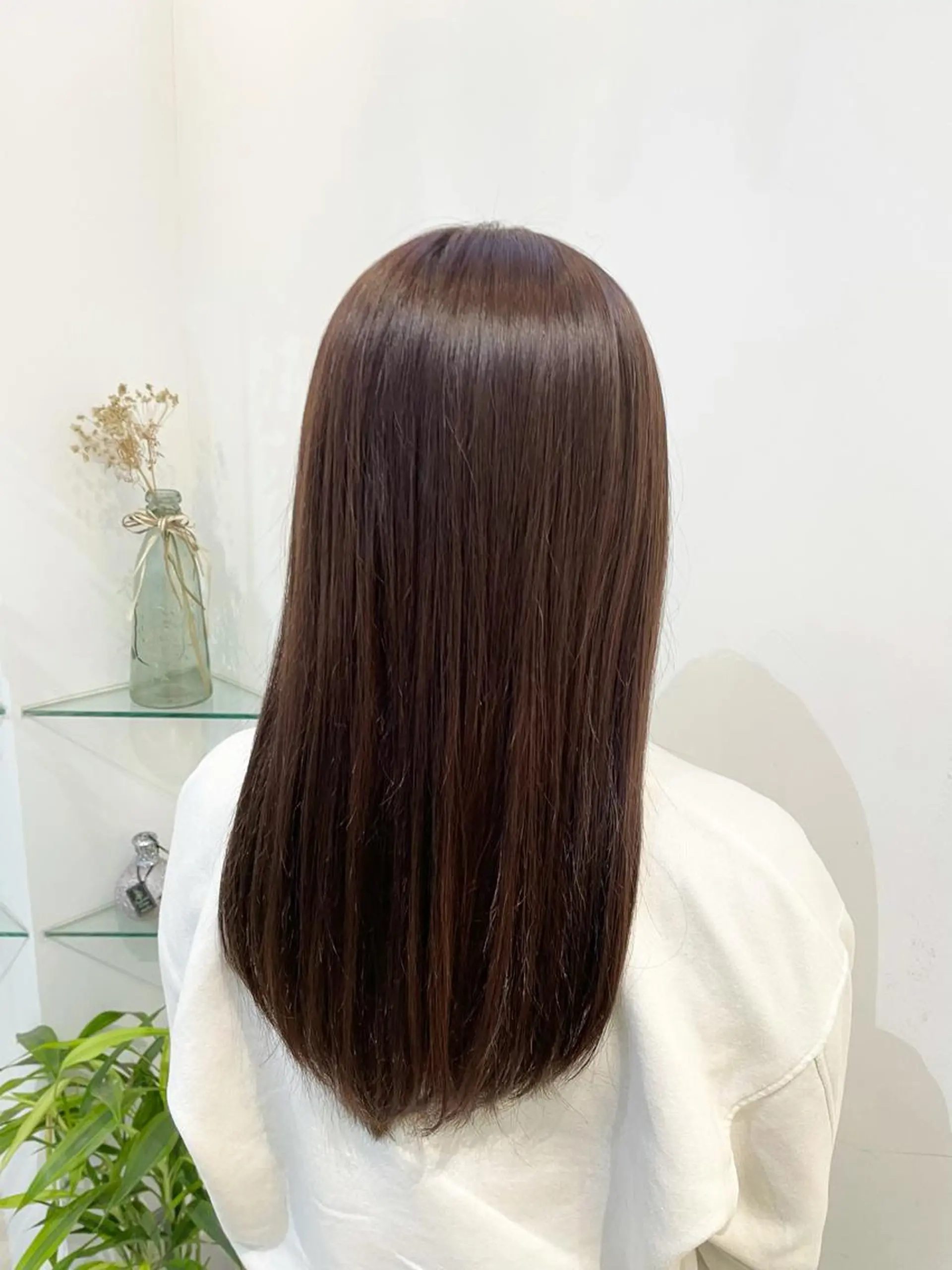 カラー 髪質改善カラー🤍 エクステ✨君島由実子のヘアスタイル