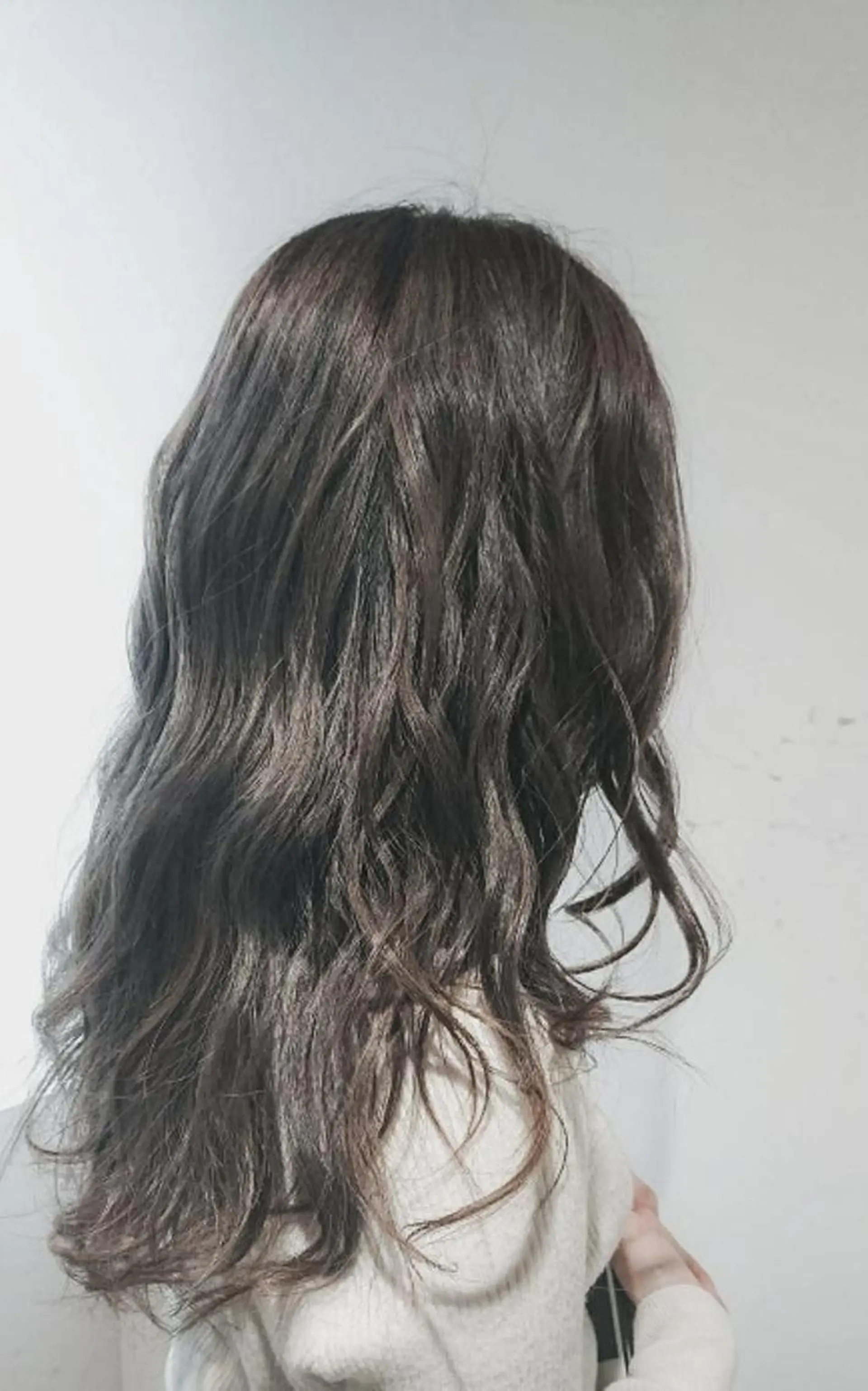 ロング ヘアアレンジ カラー グレージュ ヘアカラー トリートメント スタイリスト 川添 のヘアスタイル