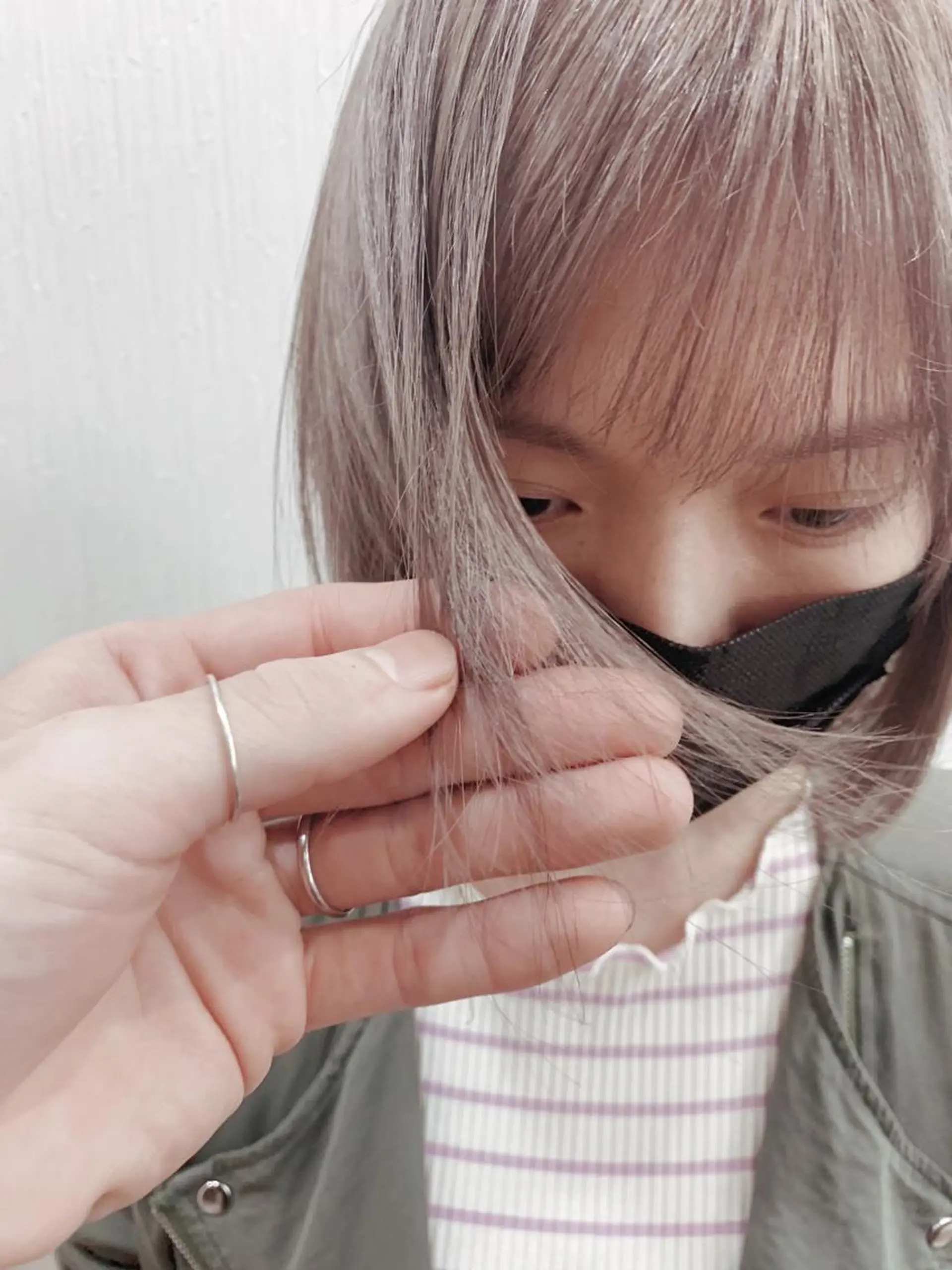 ショート カラー レイヤーカットモデル 募集/藤原一真のヘアスタイル