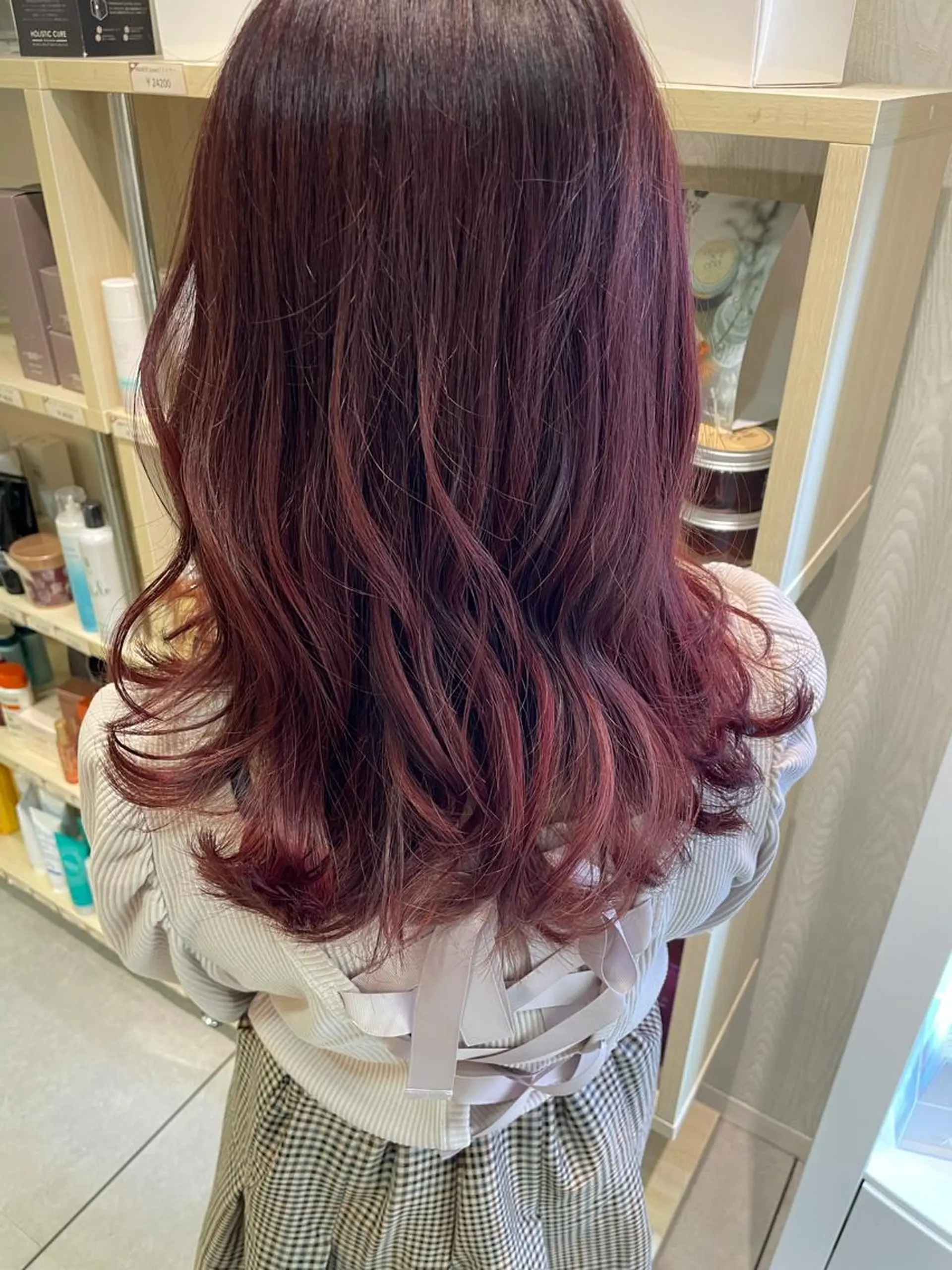 セミロング カラー ヘアカラー 松佐 ゆかりのヘアスタイル