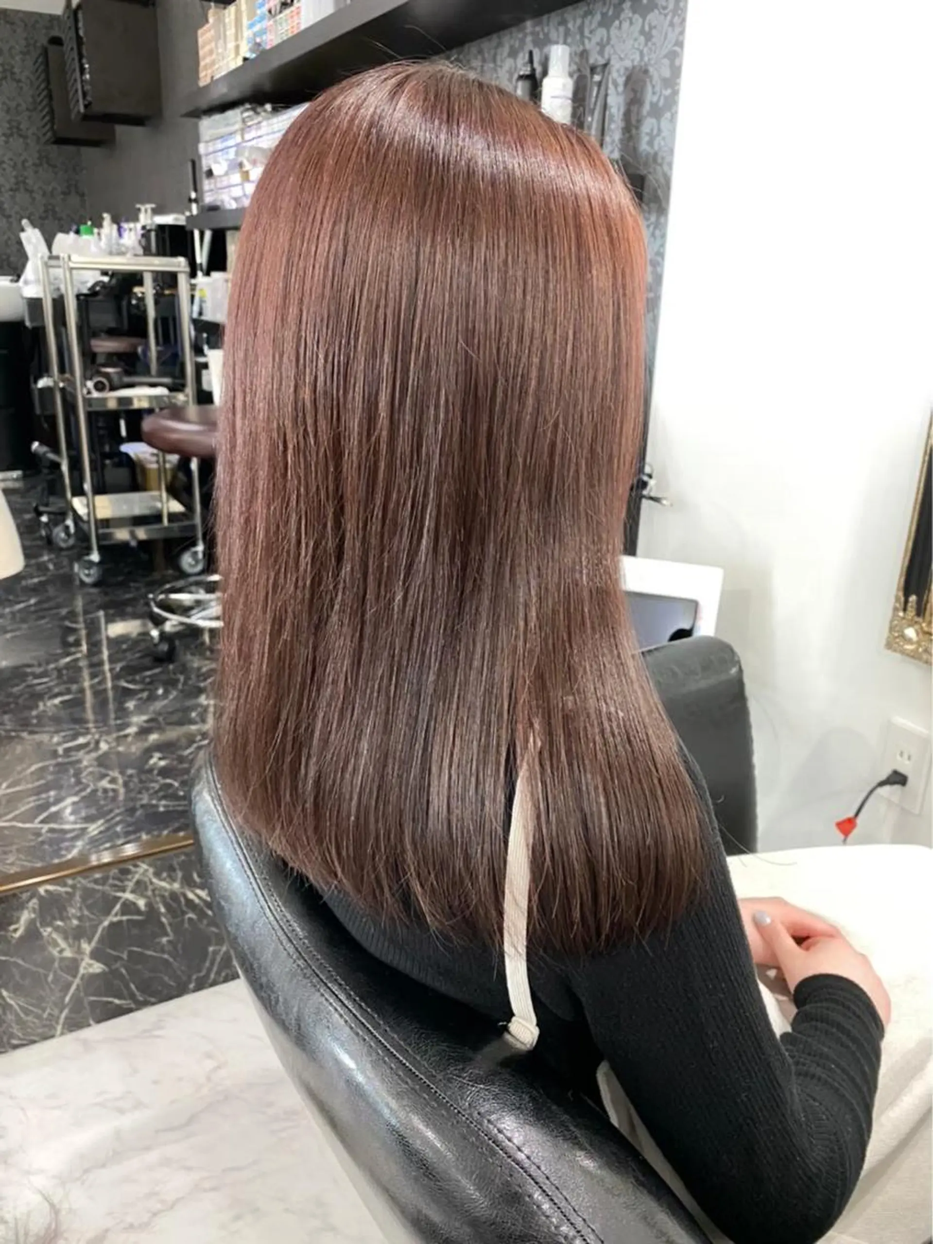 ロング ヘアカラー 川村 涼介のヘアスタイル