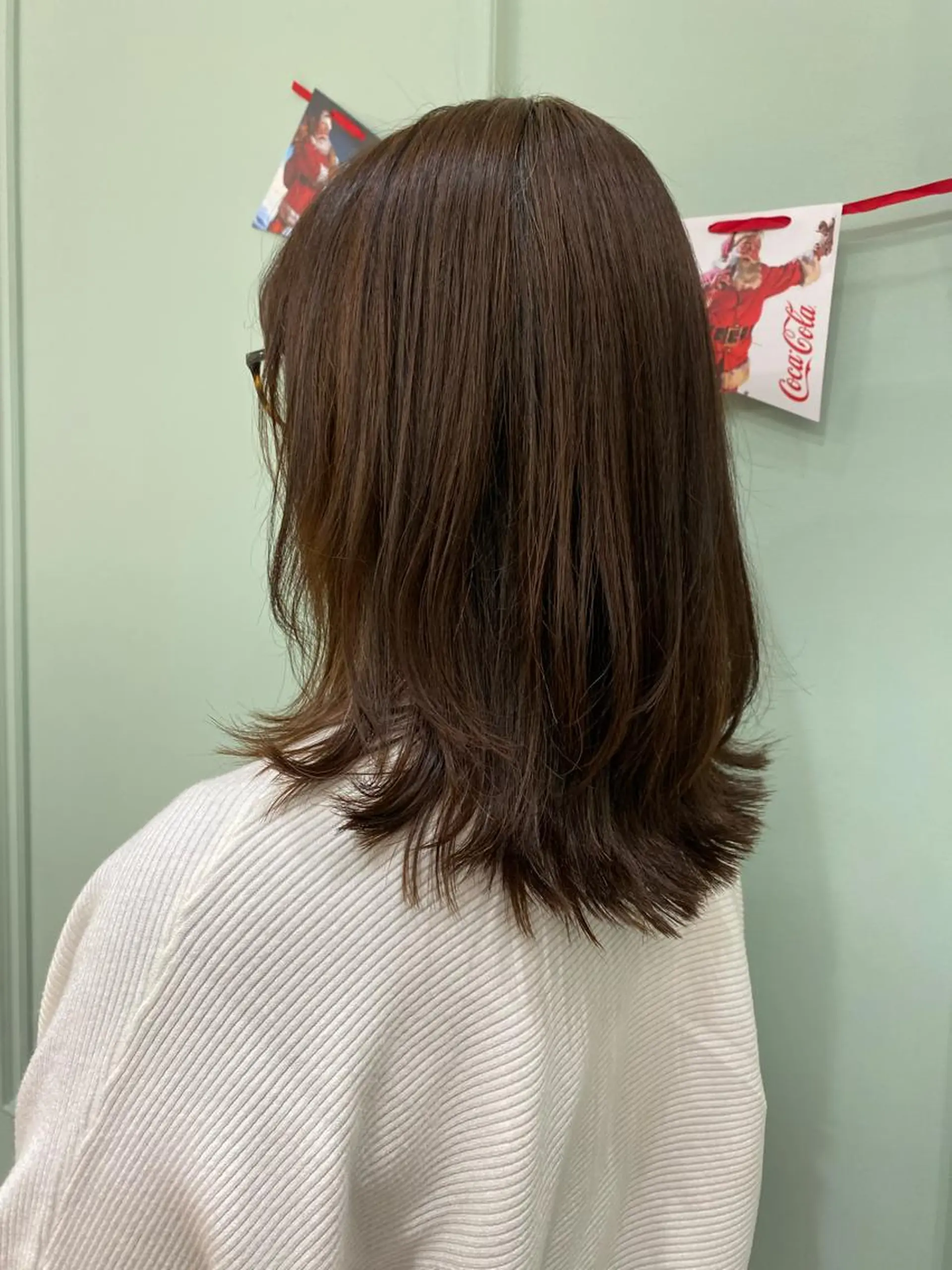 セミロング レイヤーカット 金山 友香🕊のヘアスタイル