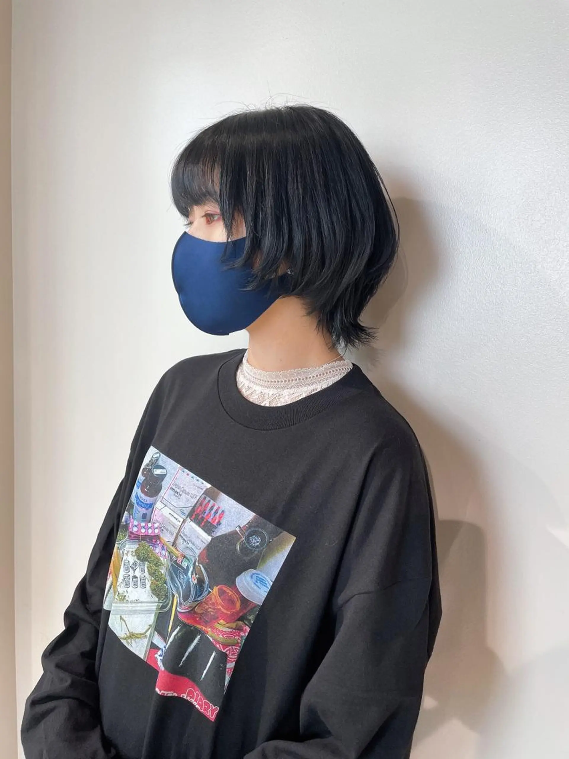 ミディアム ウルフカット カット ヘアカラー トリートメント 🦋美髪／エクステ 🦋アベイクミのヘアスタイル