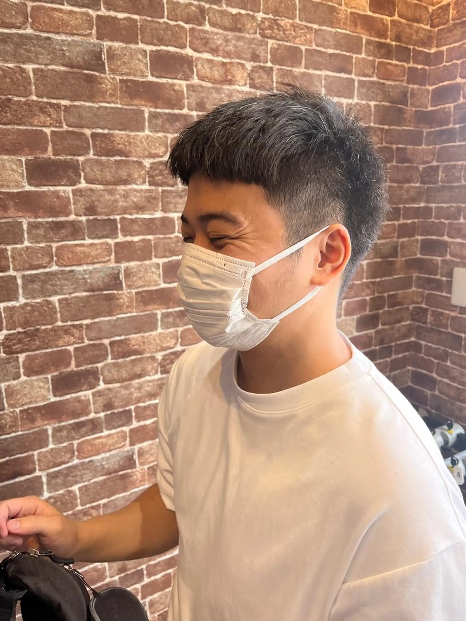 ショート カラー パーマ ヘアアレンジ メンズ キッズ ネイル マツエク・マツパ アイブロウ メンズハイライト メンズパーマ ブラウンカラー ケアカラー 透明感カラー 久木原 ゆりのヘアスタイル