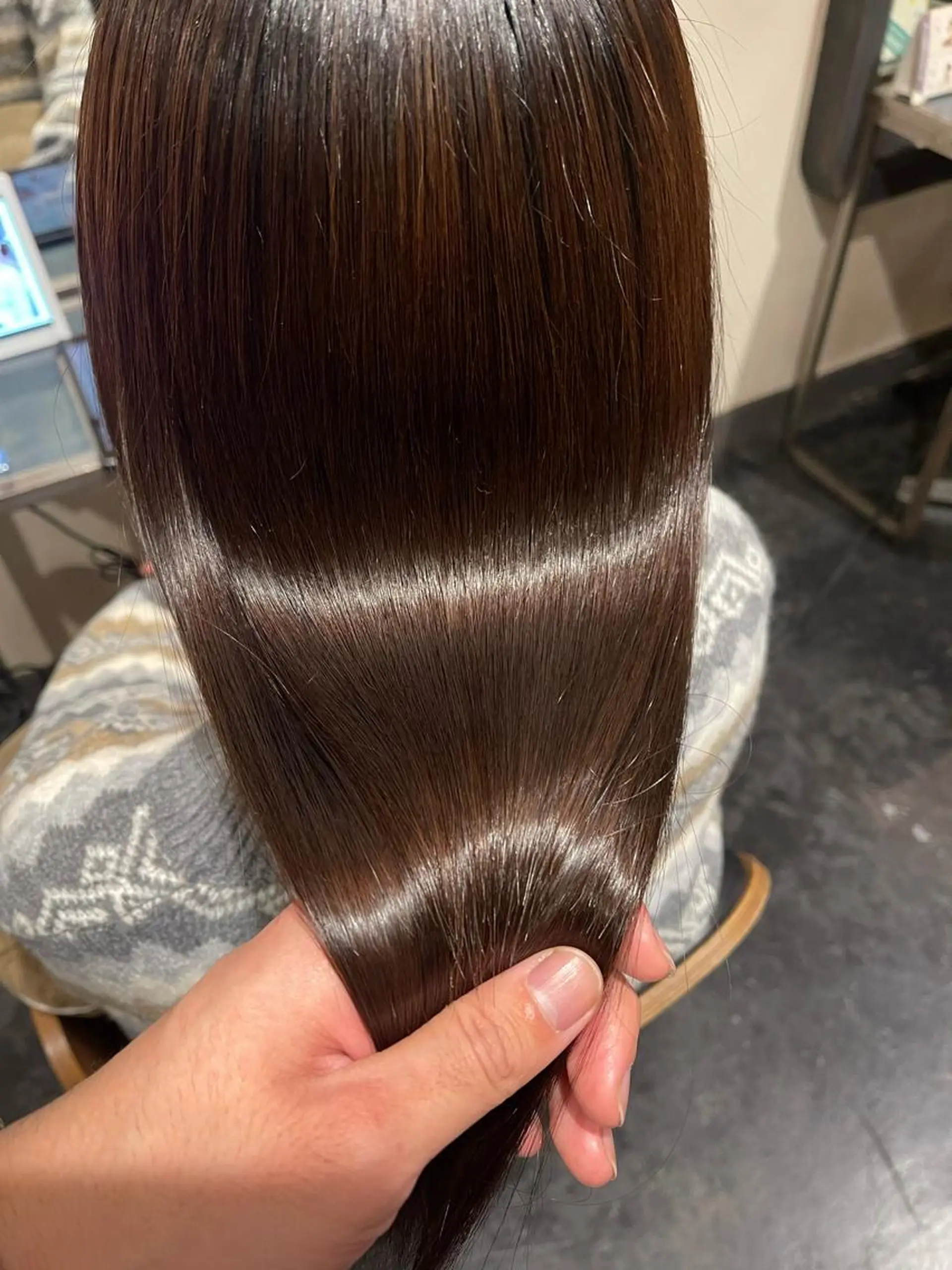 ロング 泉 堅也のヘアスタイル