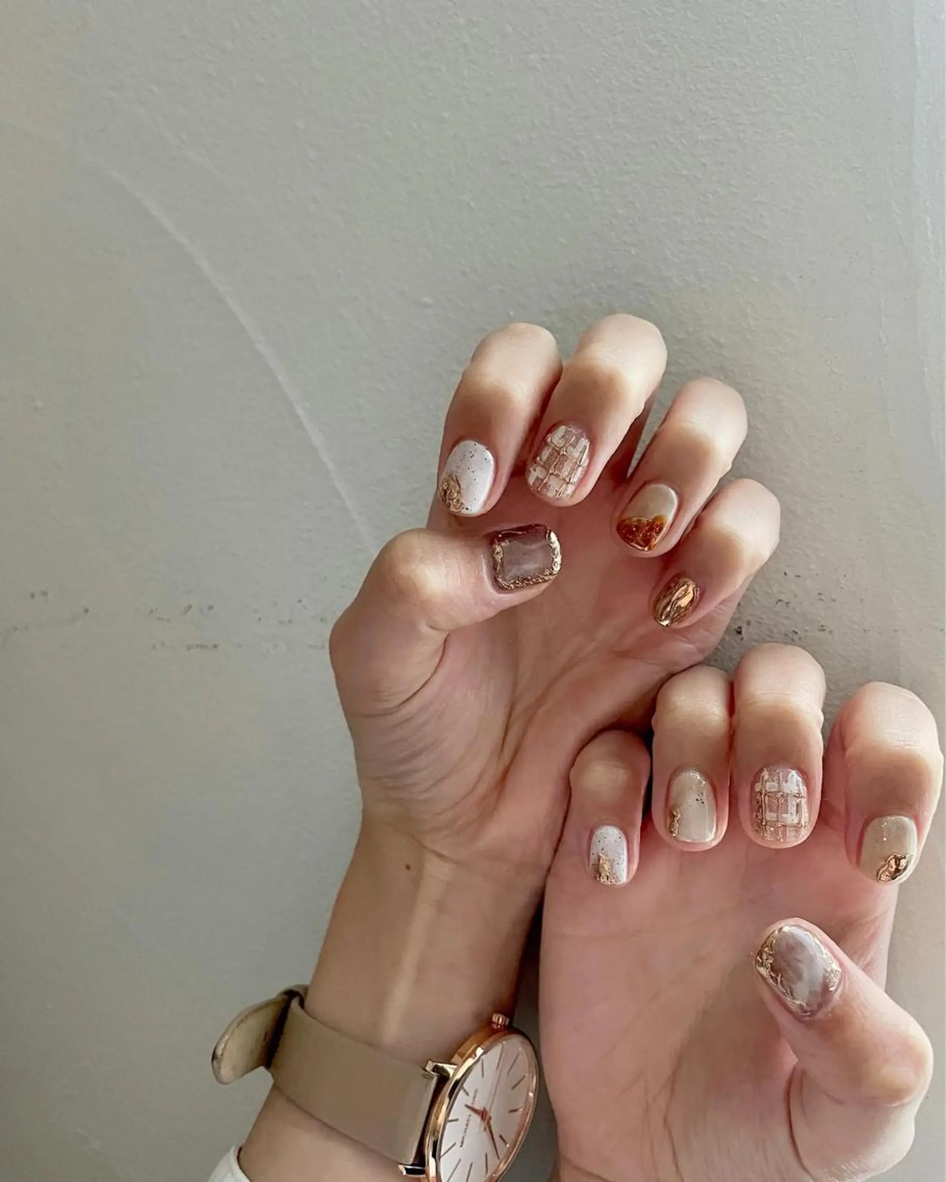 ネイル フットネイル ジェルネイル 韓国ネイル ニュアンスネイル パラジェル 甲府市徳行 🧸prunelleのネイルデザイン