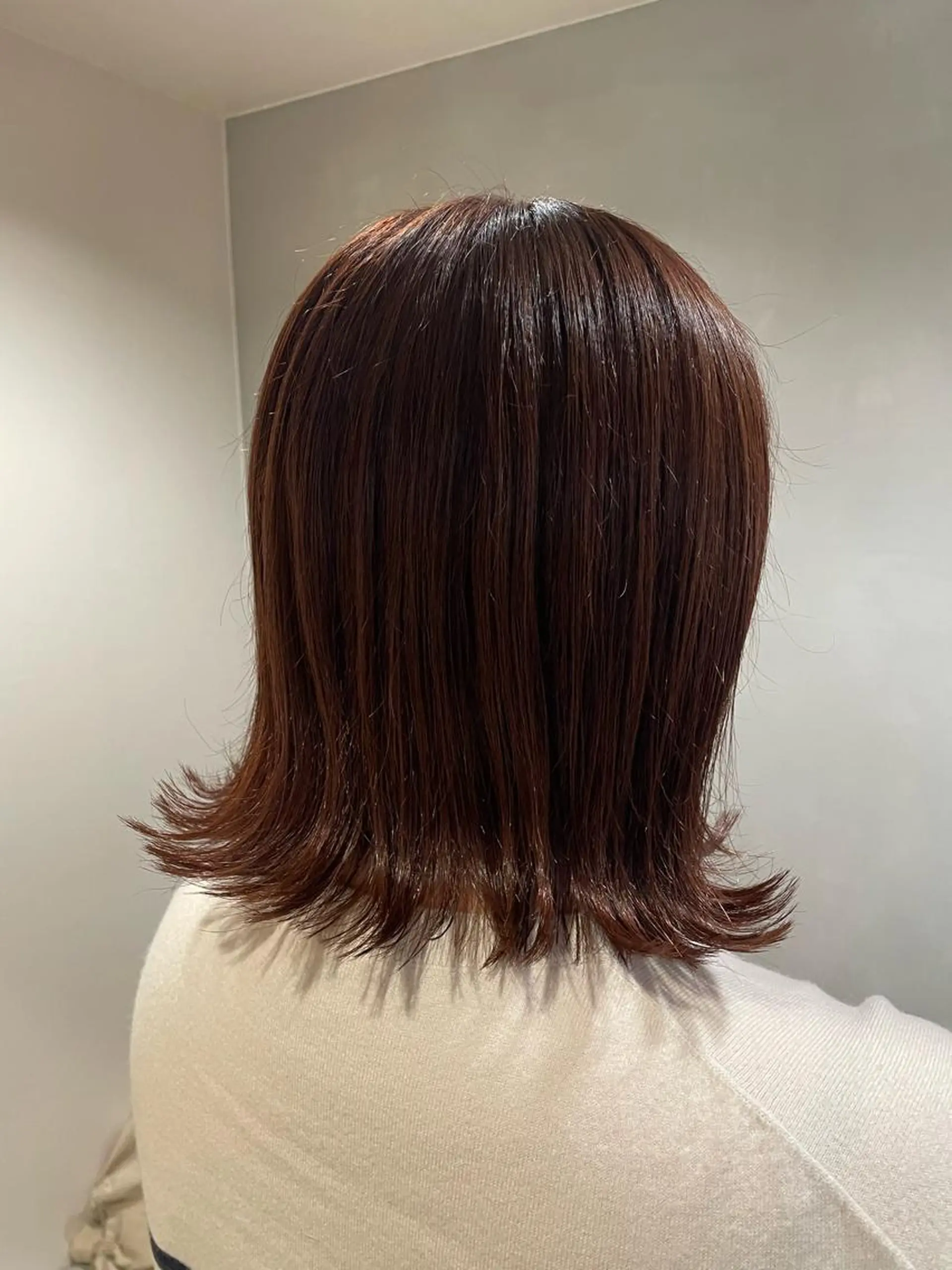 ミディアム カラー カット ヘアカラー トリートメント 👾TAMURA MAAYA👾のヘアスタイル