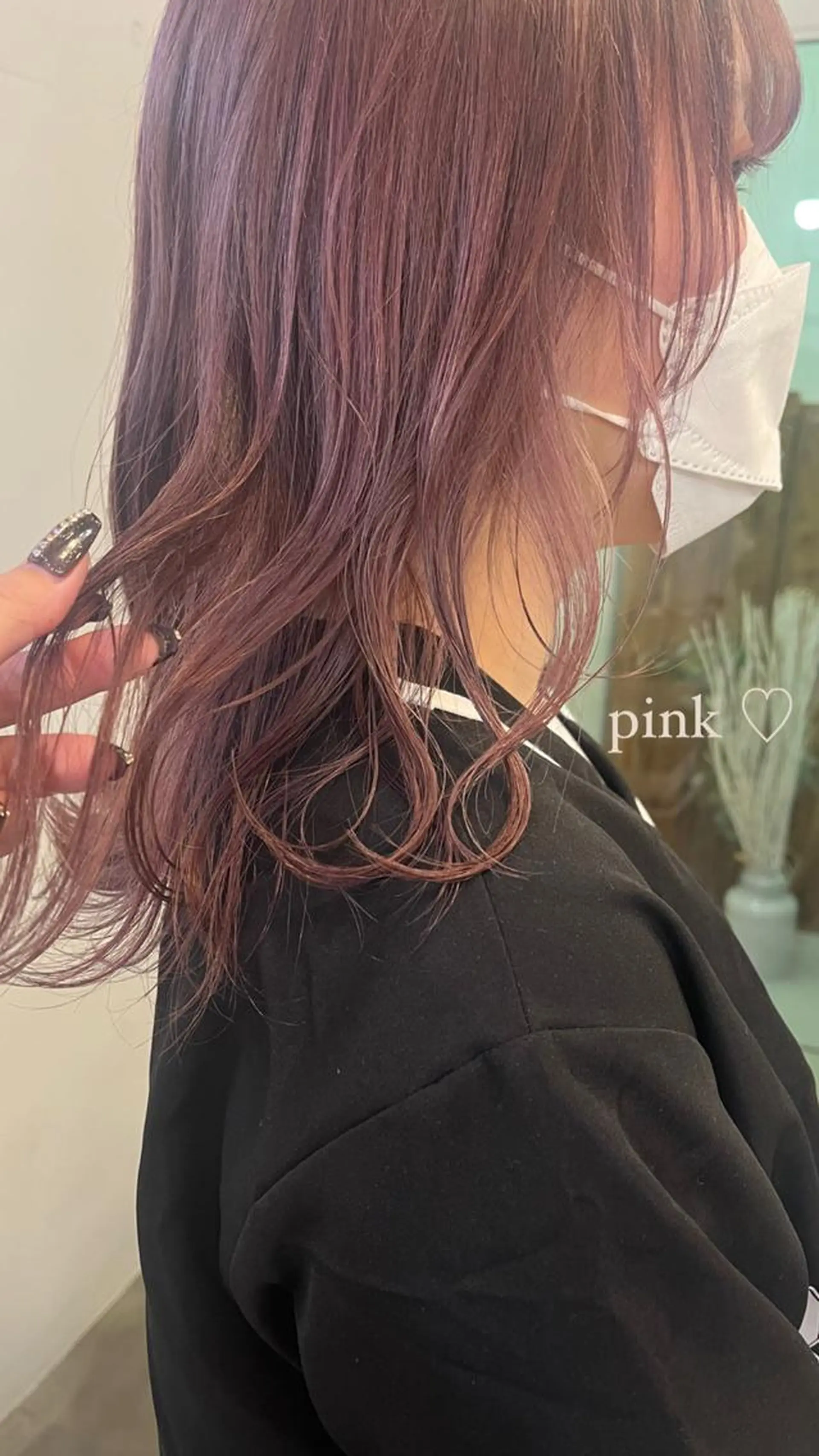 ミディアム カラー mizuho🐈‍⬛ 艶髪￤ダークトーンのヘアスタイル