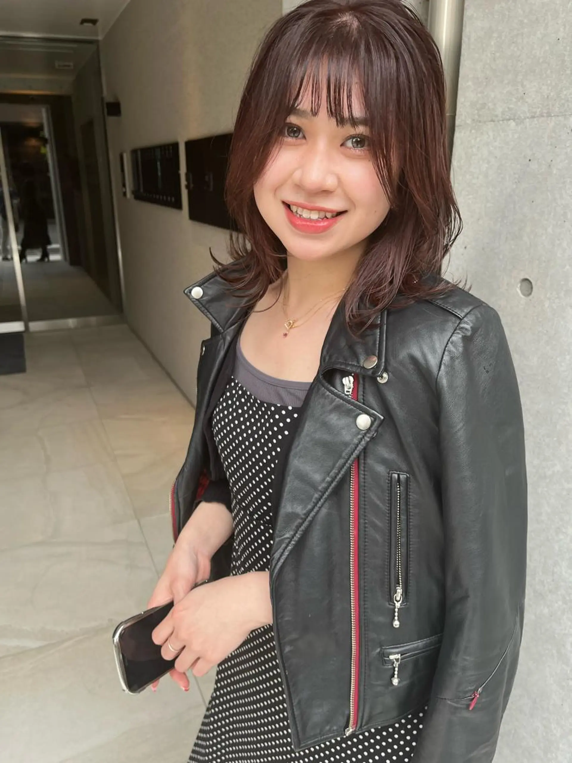 セミロング カット ヘアカラー トリートメント sail所属・sail hairのヘアスタイル