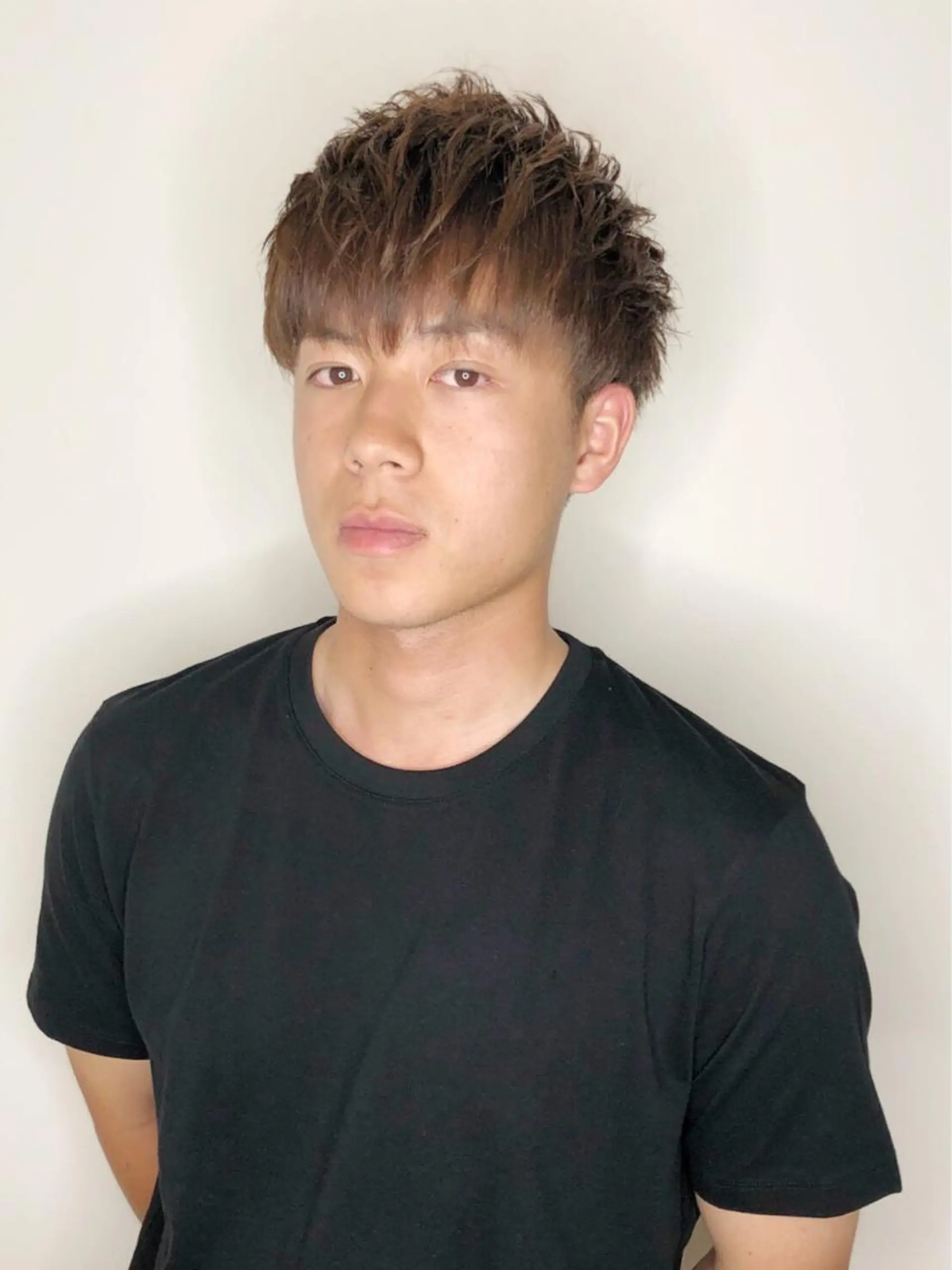 ショート カラー ヘアアレンジ メンズ 赤み消しカラー /透明感カラー 上長のヘアスタイル