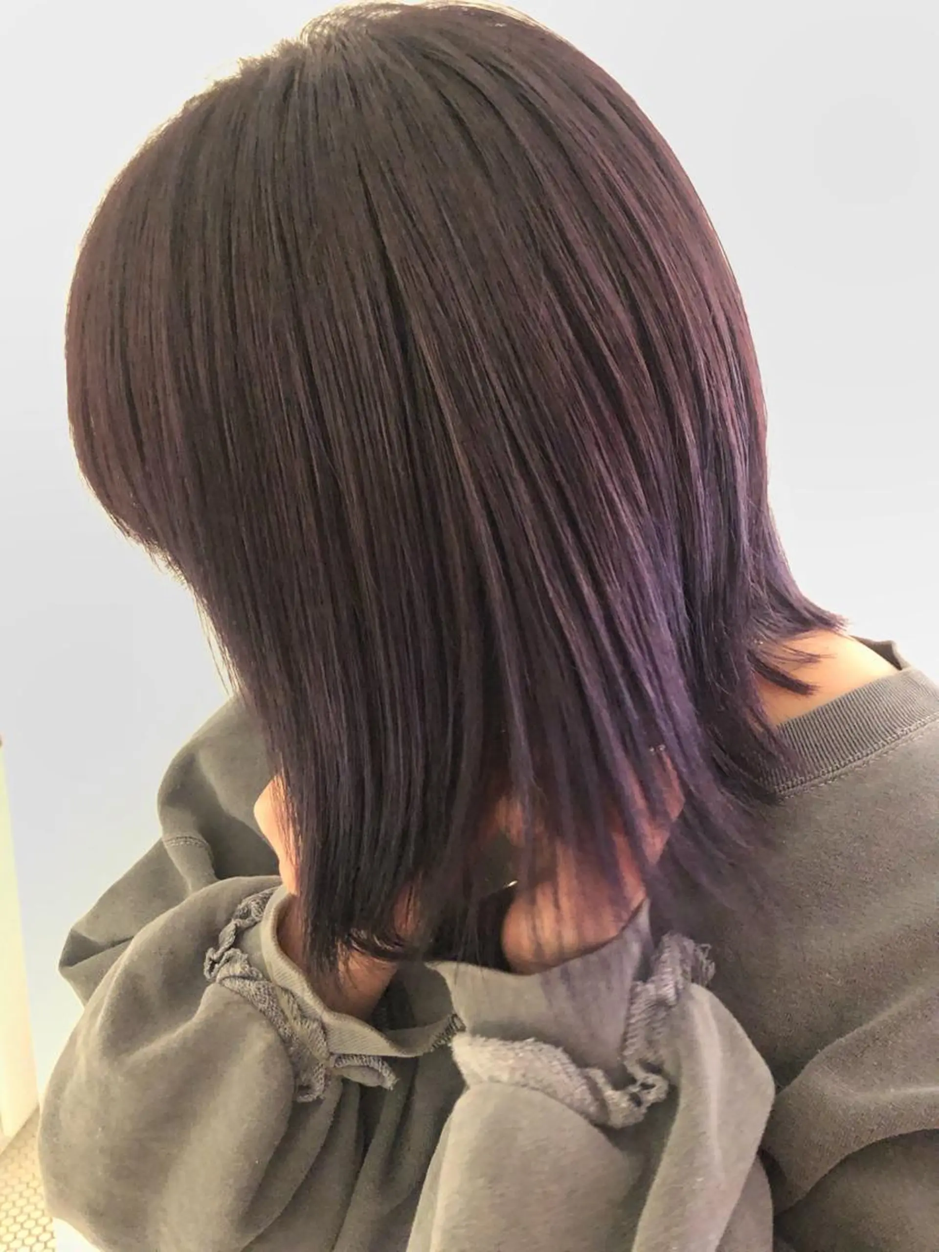 カラー ヘアカラー ブリーチカラー🎀 韓国風/寺門美優のヘアスタイル