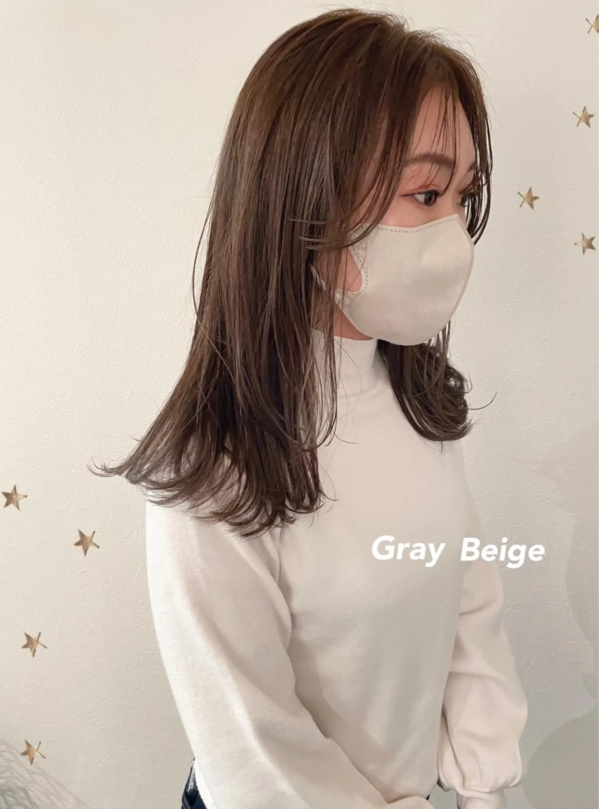 セミロング カラー カット ヘアカラー salon AKIRA所属・市川 千夏のヘアスタイル