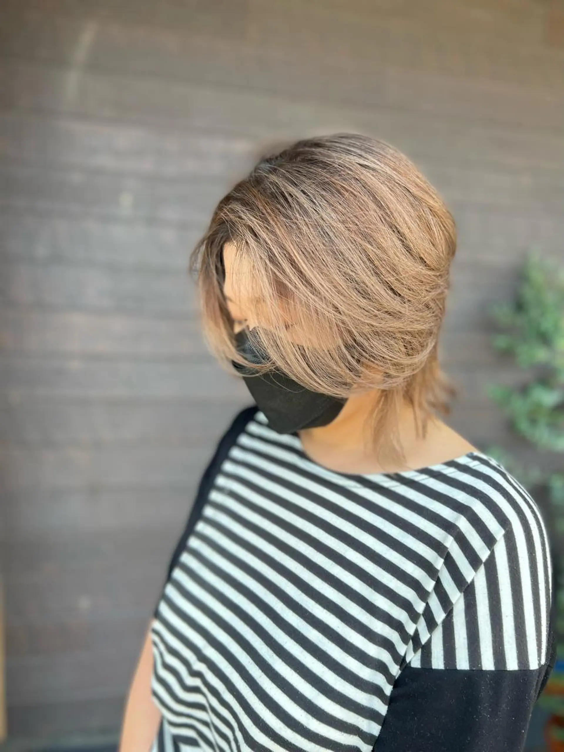 ミディアム カラー ヘアカラー 太白区/白髪ぼかし ハイライト/千葉達人のヘアスタイル