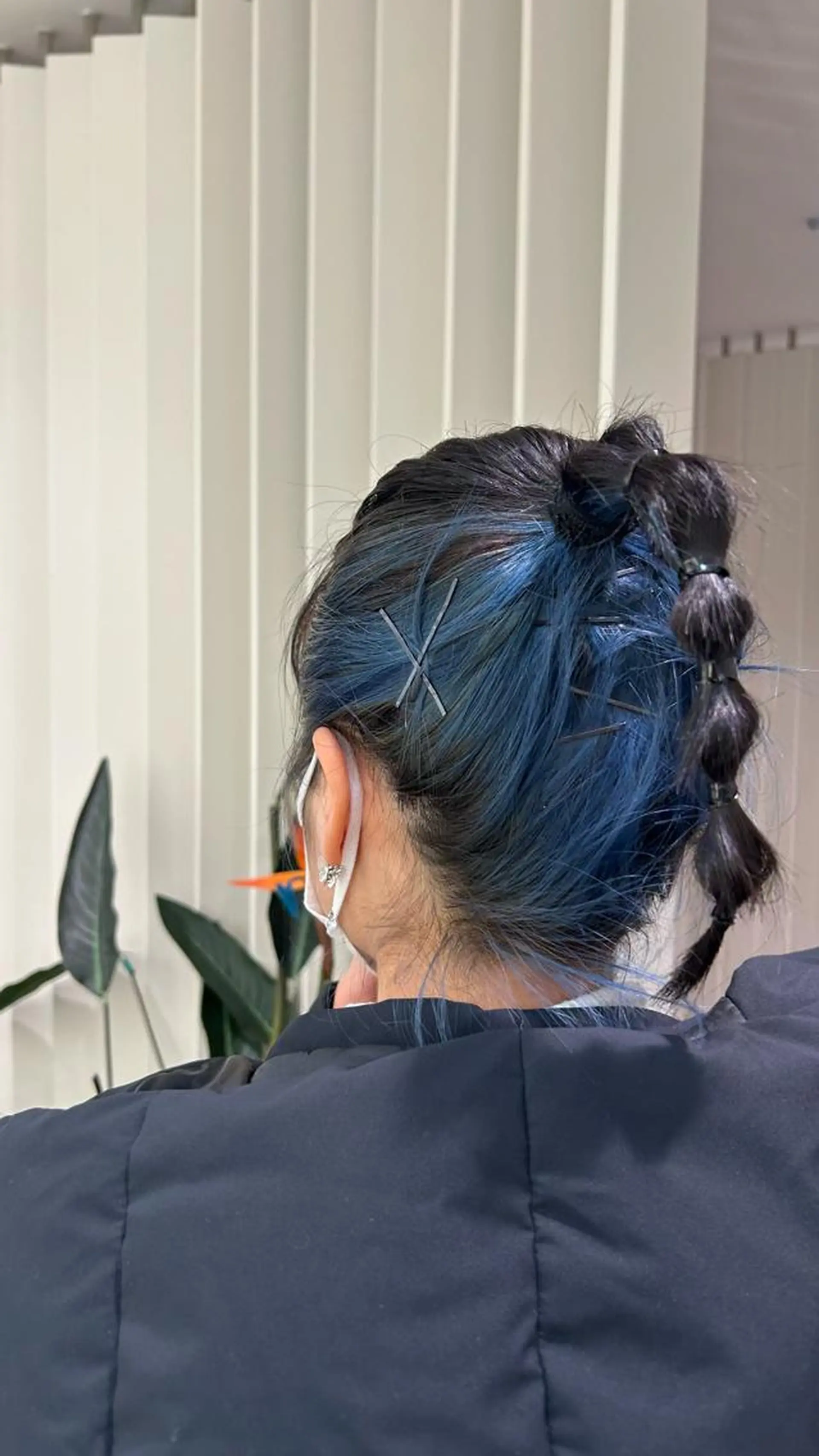 カラー バヤラー バイガルマーのヘアスタイル