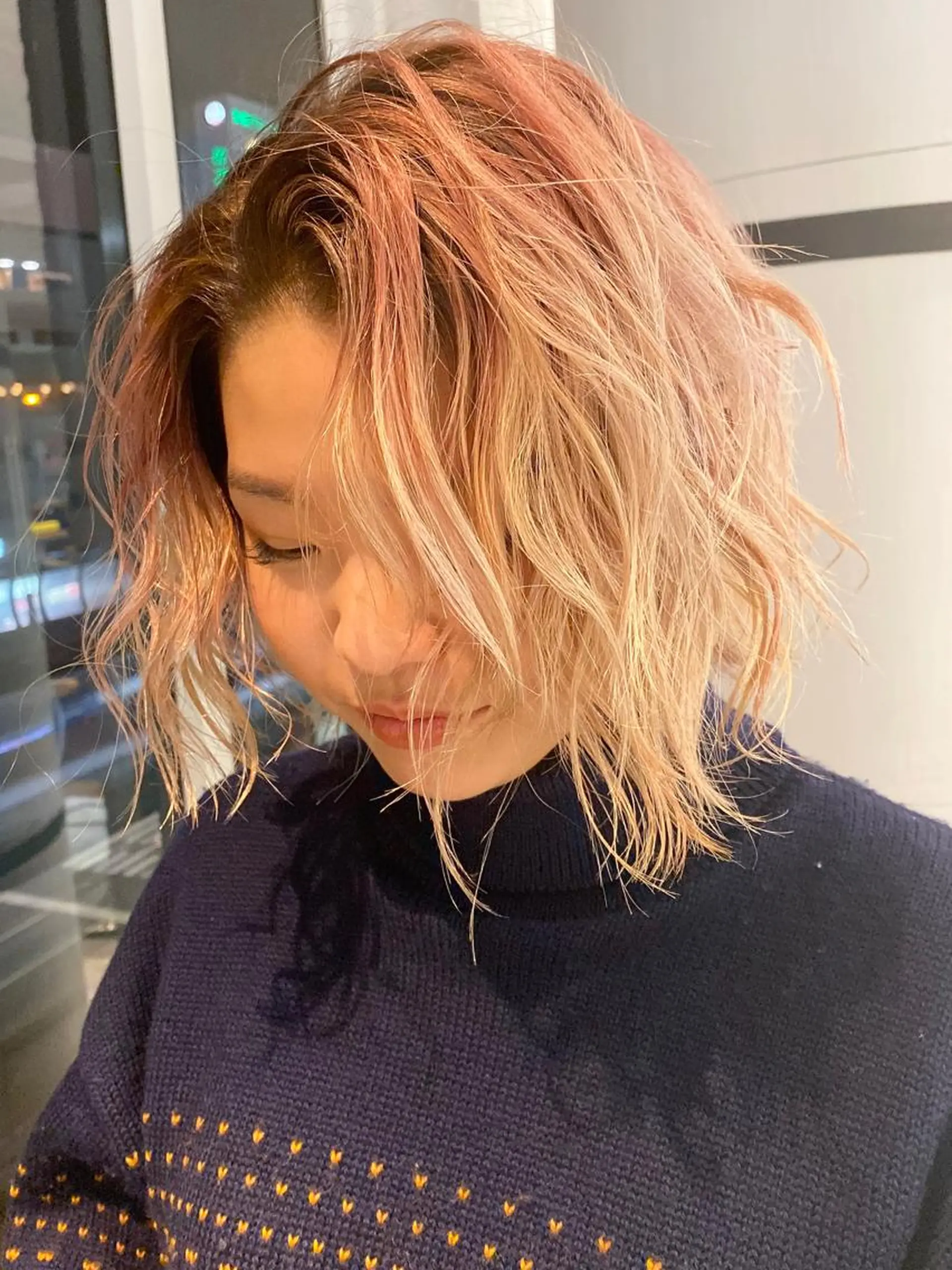 ミディアム カラー welring hair salonのヘアスタイル