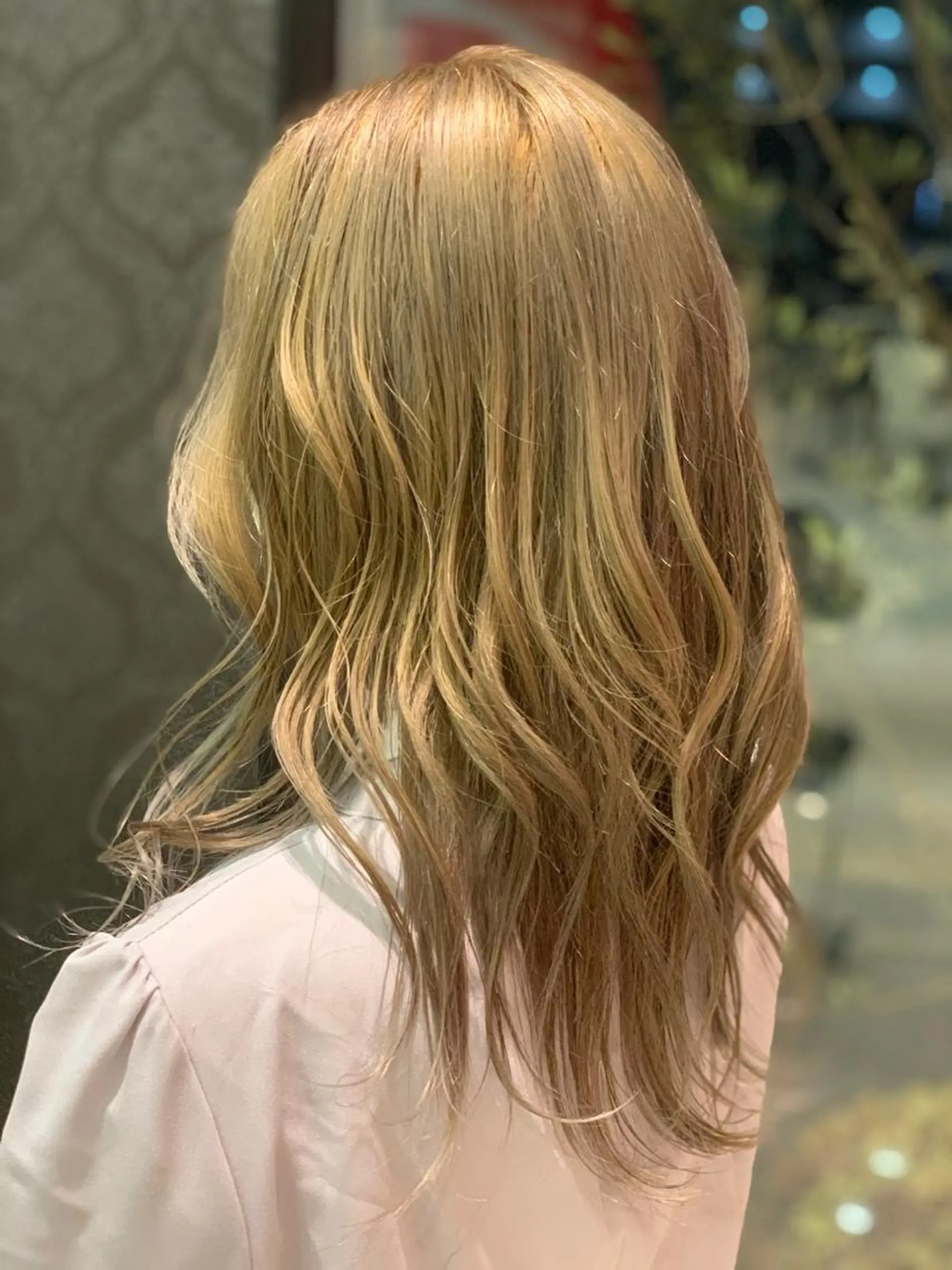 セミロング ヘアカラー トリートメント ⭐️髪質改善⭐️遠藤 勇輝のヘアスタイル