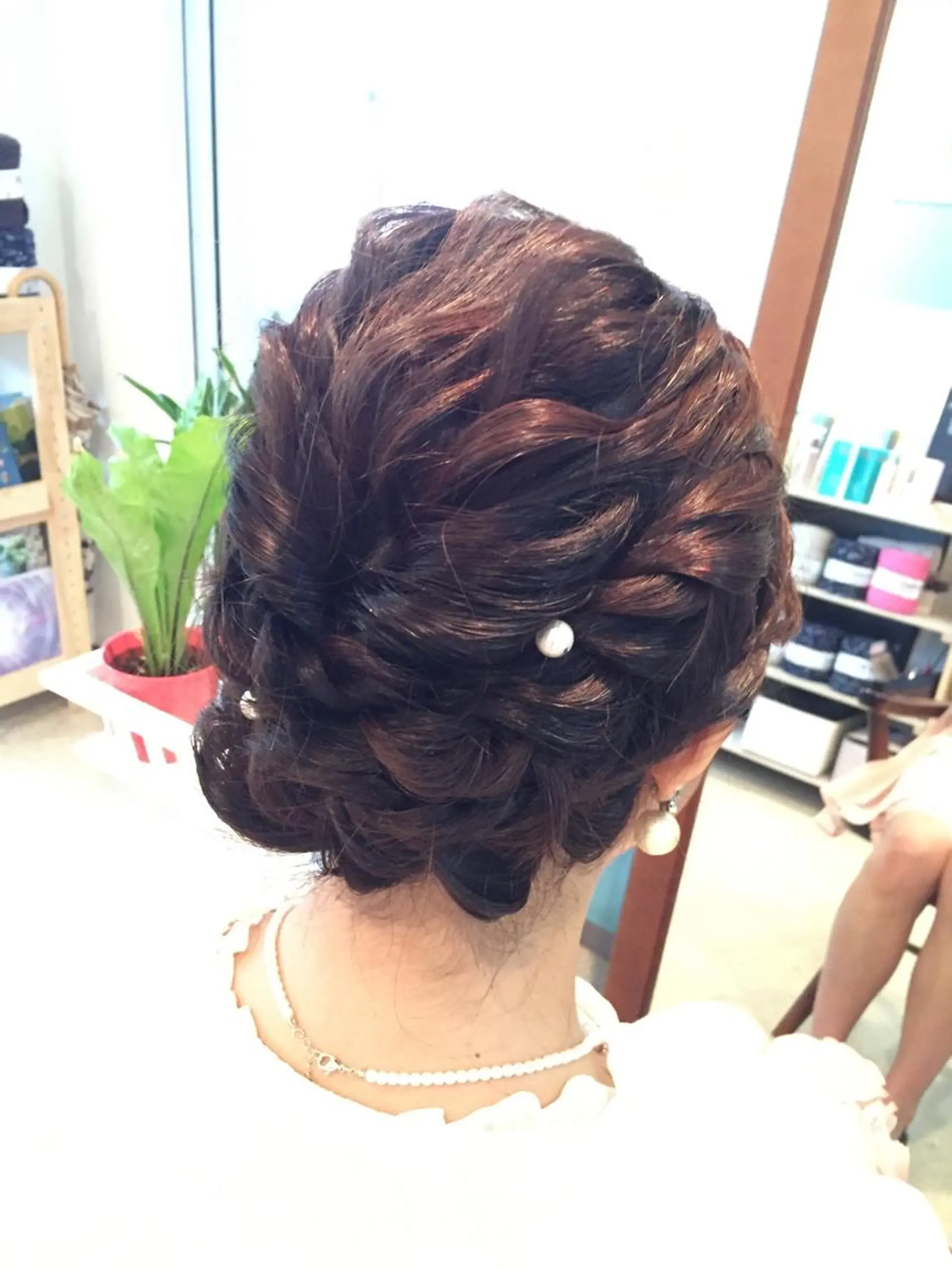 ミディアム セミロング ロング ヘアアレンジ 早朝✨ヘアセット 着付け/清水玲歌のヘアスタイル