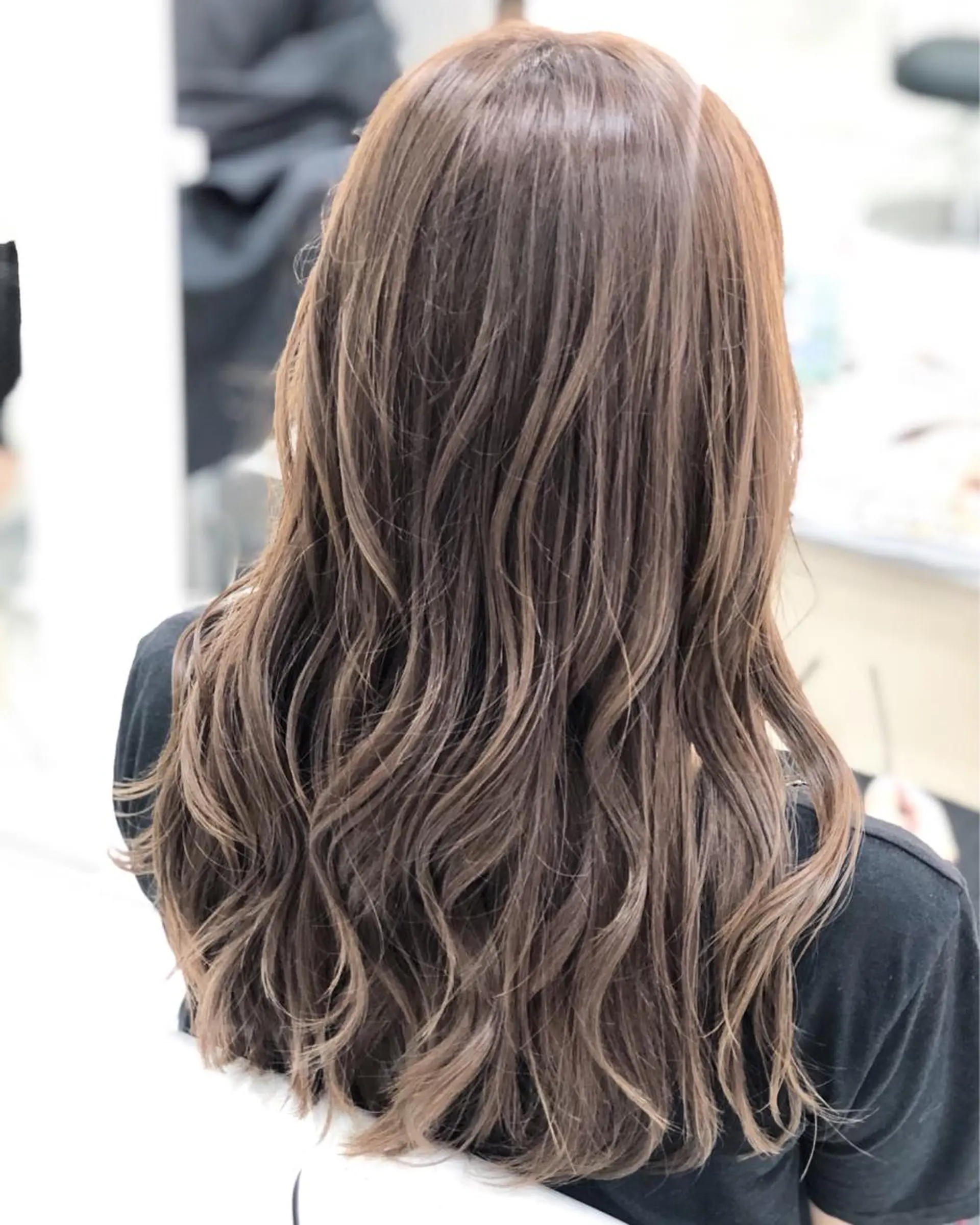 セミロング カラー ヘアカラー トリートメント 💙髪質改善 💙和田💙のヘアスタイル