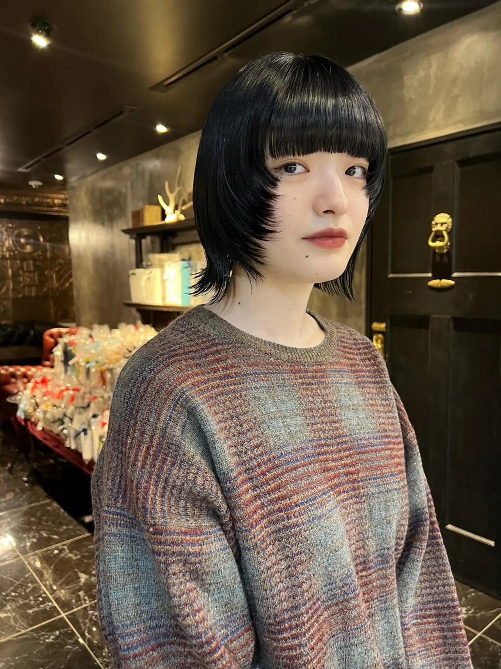 ショート カット haco+所属・圧倒的デザイン力 店長🎨RENAのヘアスタイル