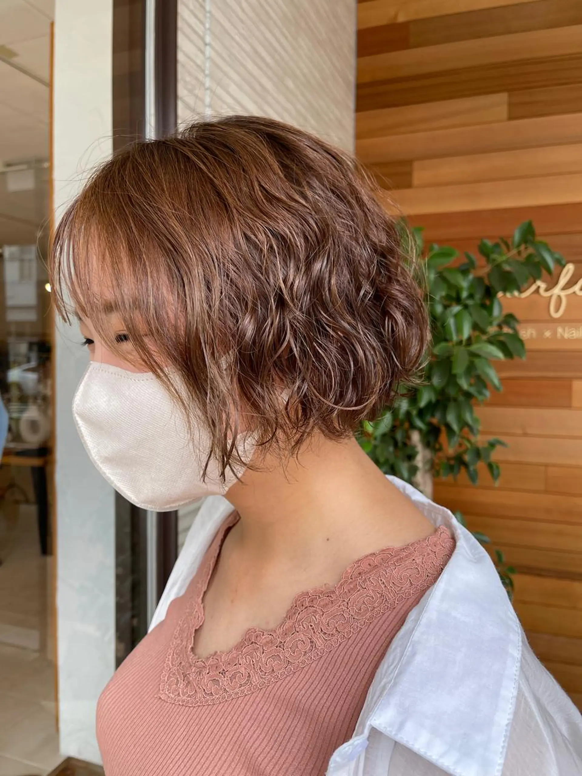 ショート パーマ 【AMANEQ】 yuka🦋のヘアスタイル