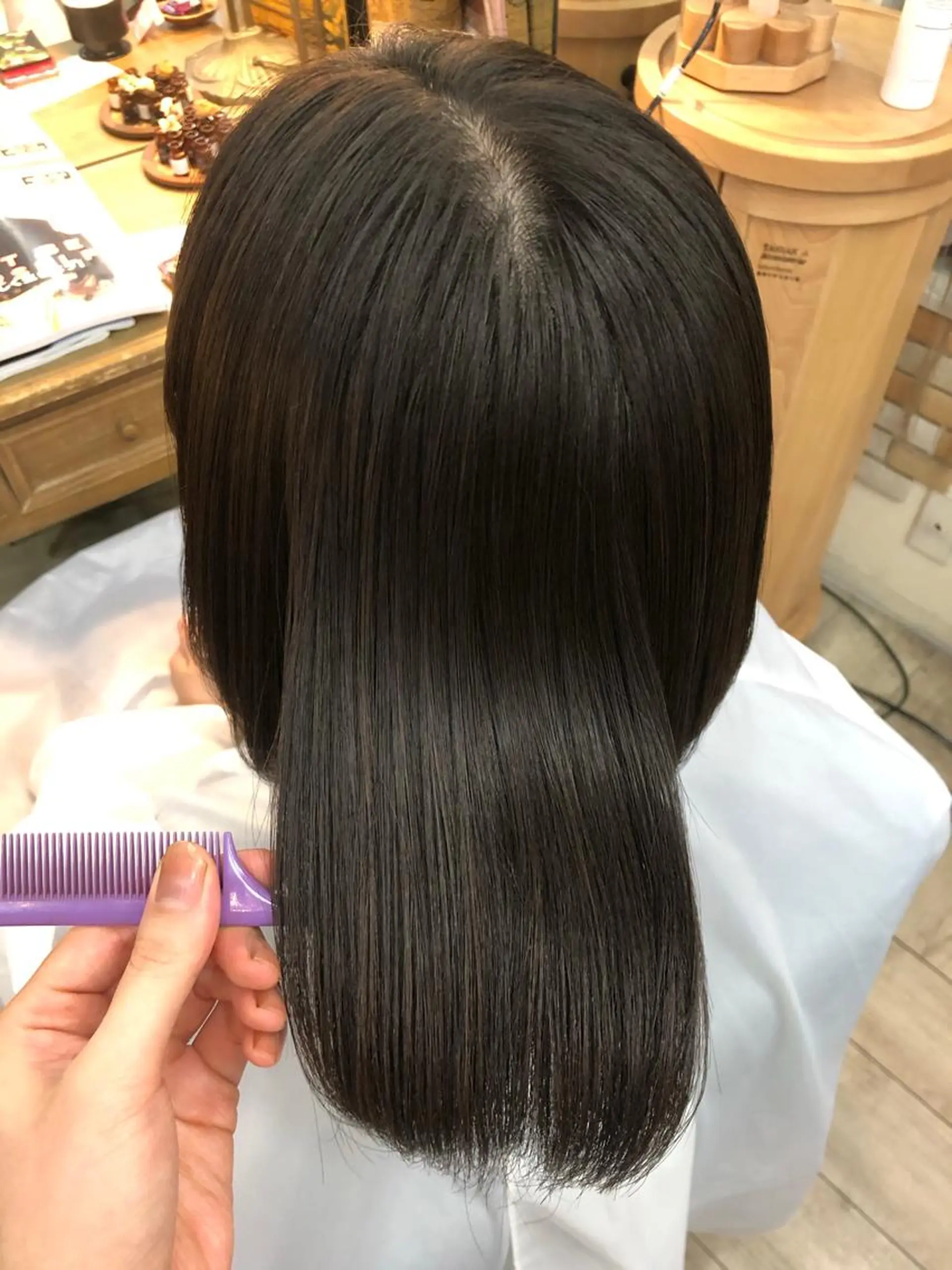 ショート トリートメント ❤︎大人シック ベージュrihoのヘアスタイル