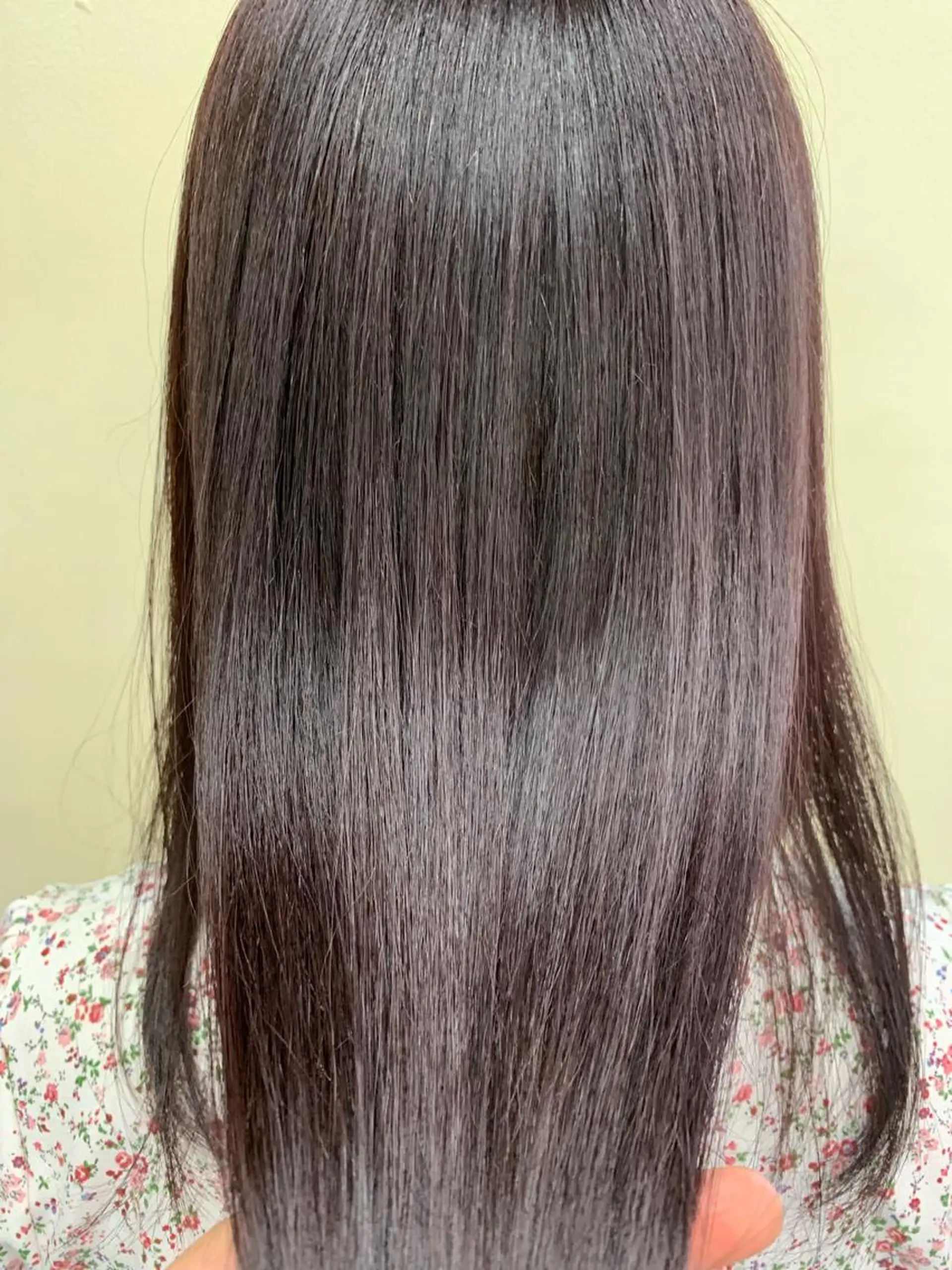 ロング パーマ ブリーチでもできる 縮毛矯正相原慎🌈のヘアスタイル