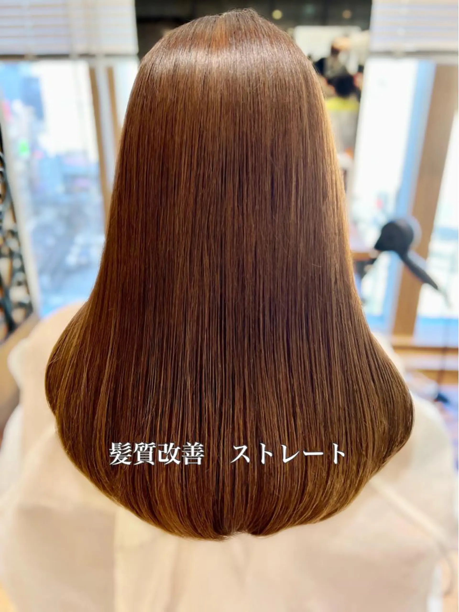 セミロング カラー パーマ イルミナカラー 髪質改善 韓国風ヘア 縮毛矯正 トリートメント 美髪ヘッドスパ🫧 西山紗奈江💆‍♀️のヘアスタイル