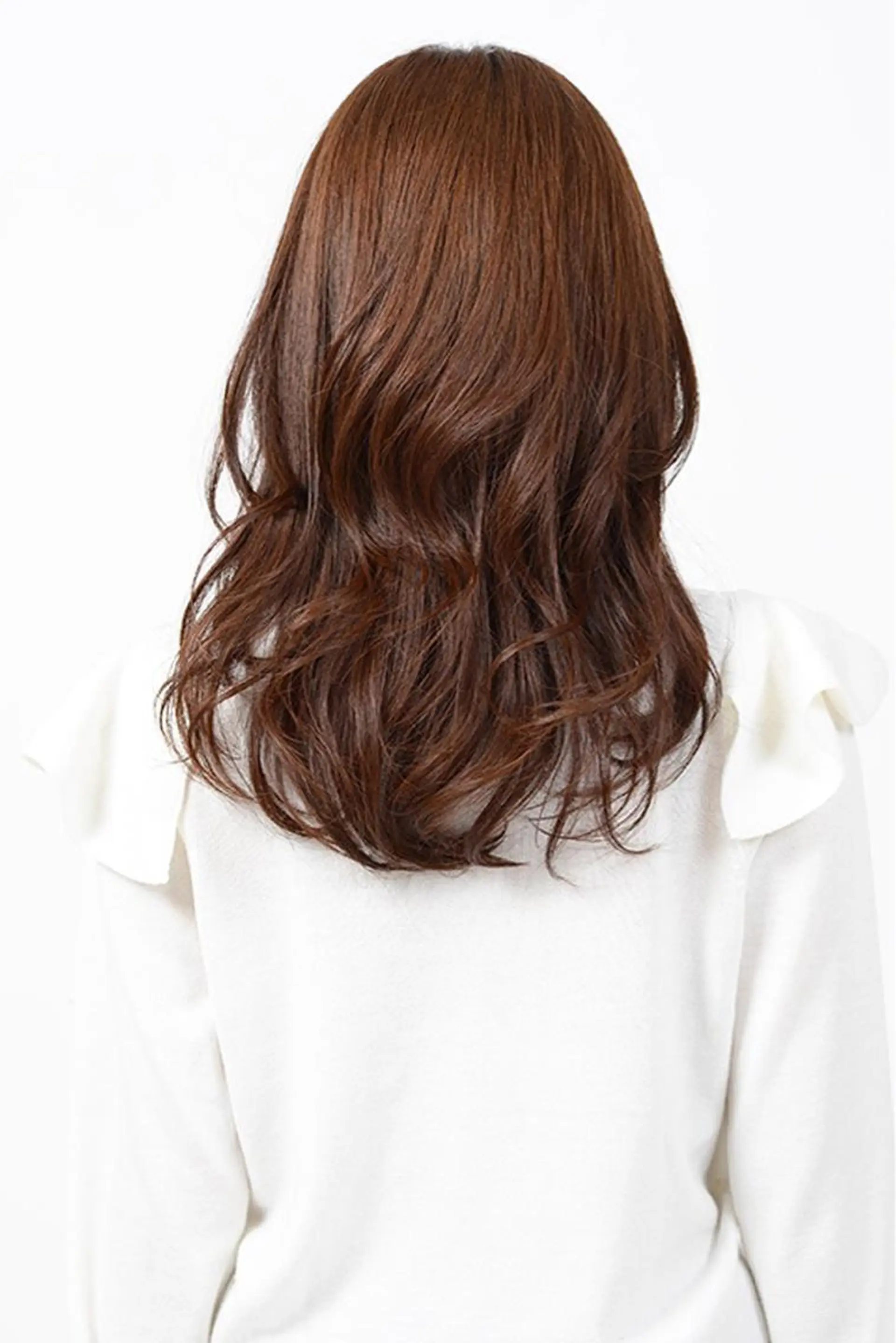 セミロング カラー パーマ EARTH検見川浜 鈴木学のヘアスタイル