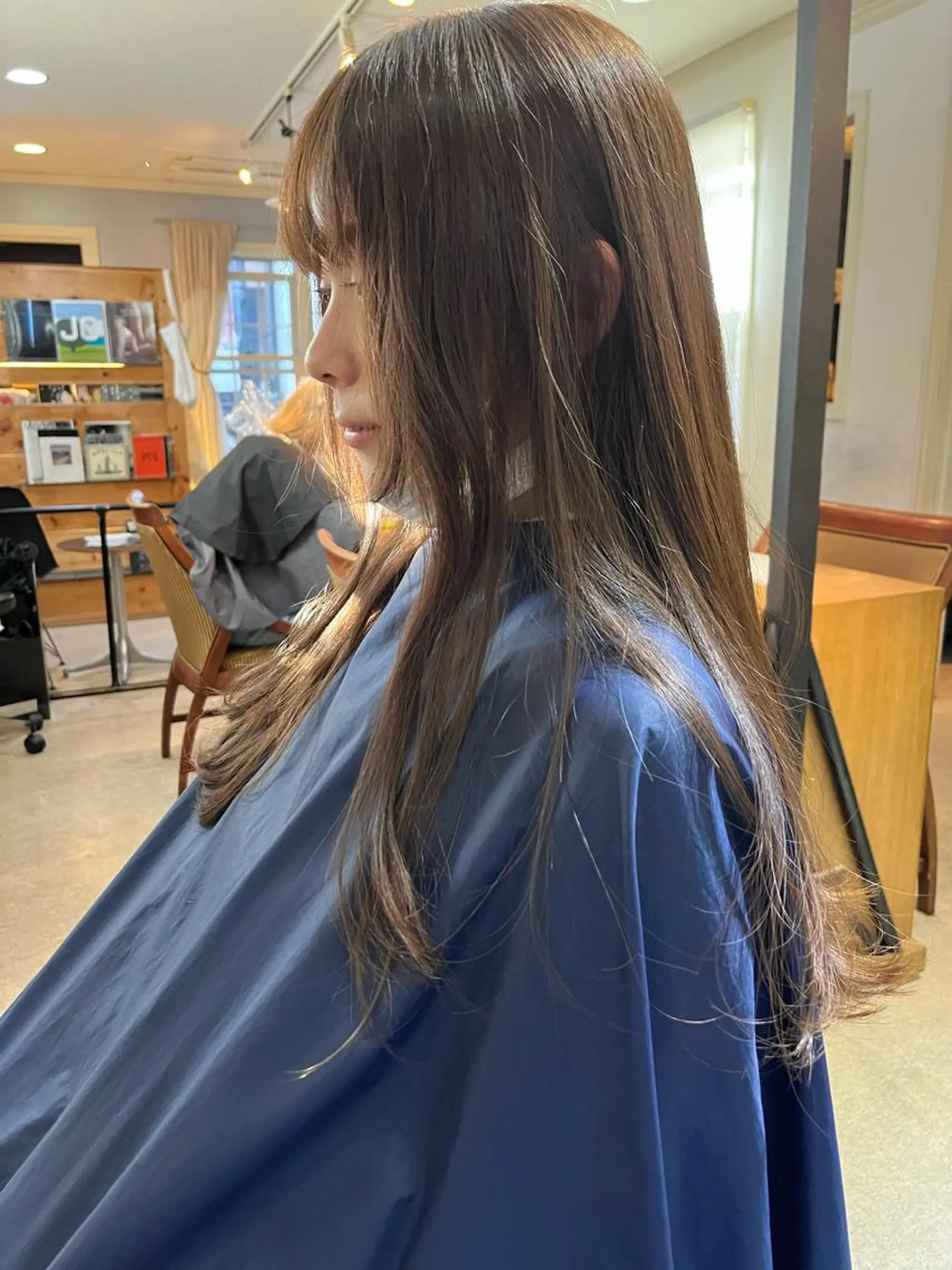 ロング カラー eri kinjoのヘアスタイル
