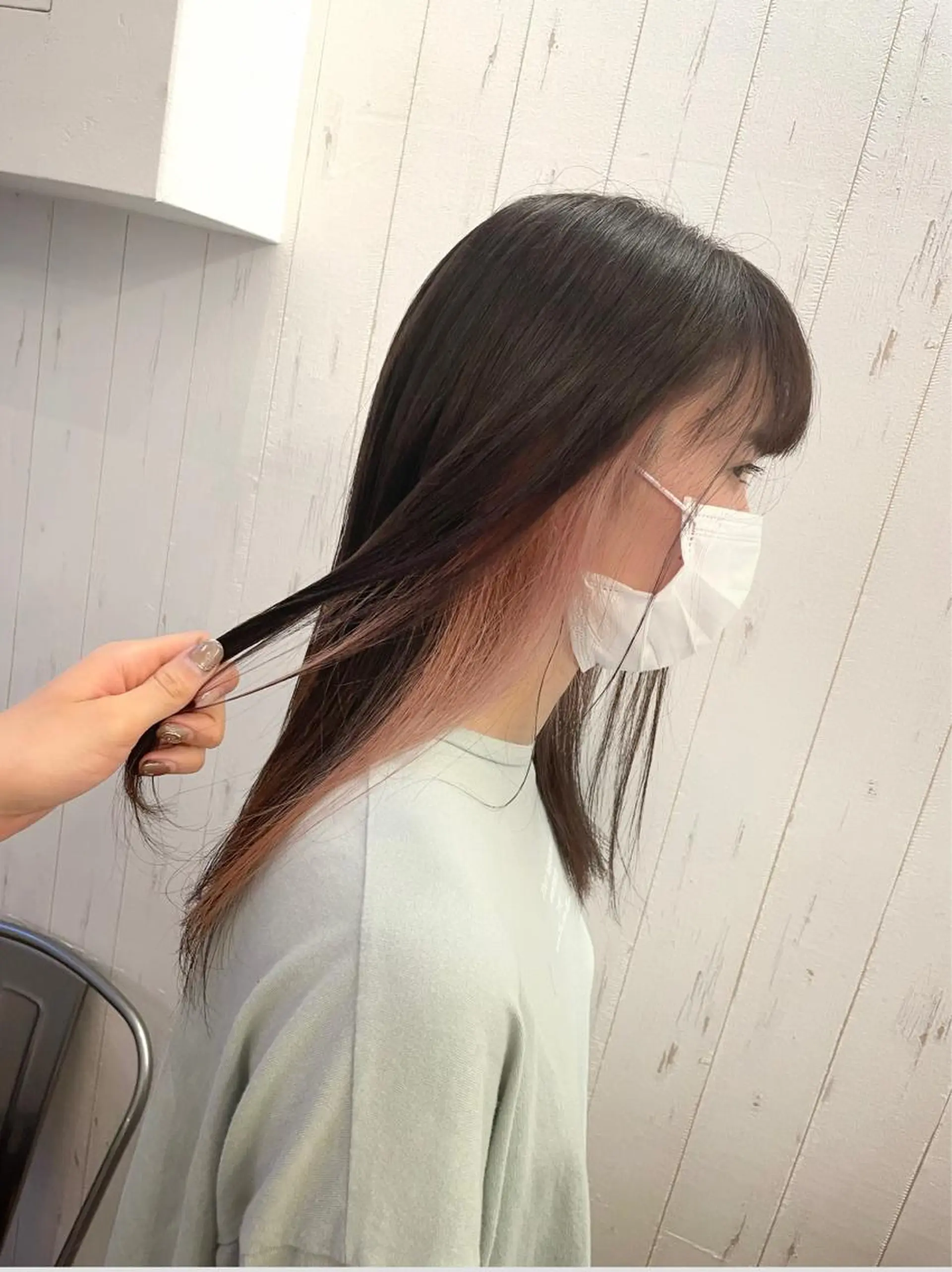 セミロング カラー march merryのヘアスタイル