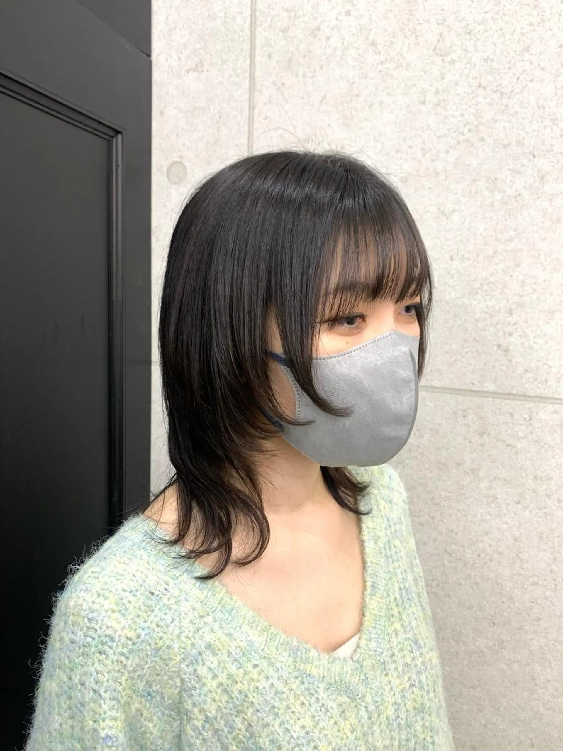 ミディアム カラー レイヤー ハイトーン 暖色⭐︎KANAKOのヘアスタイル