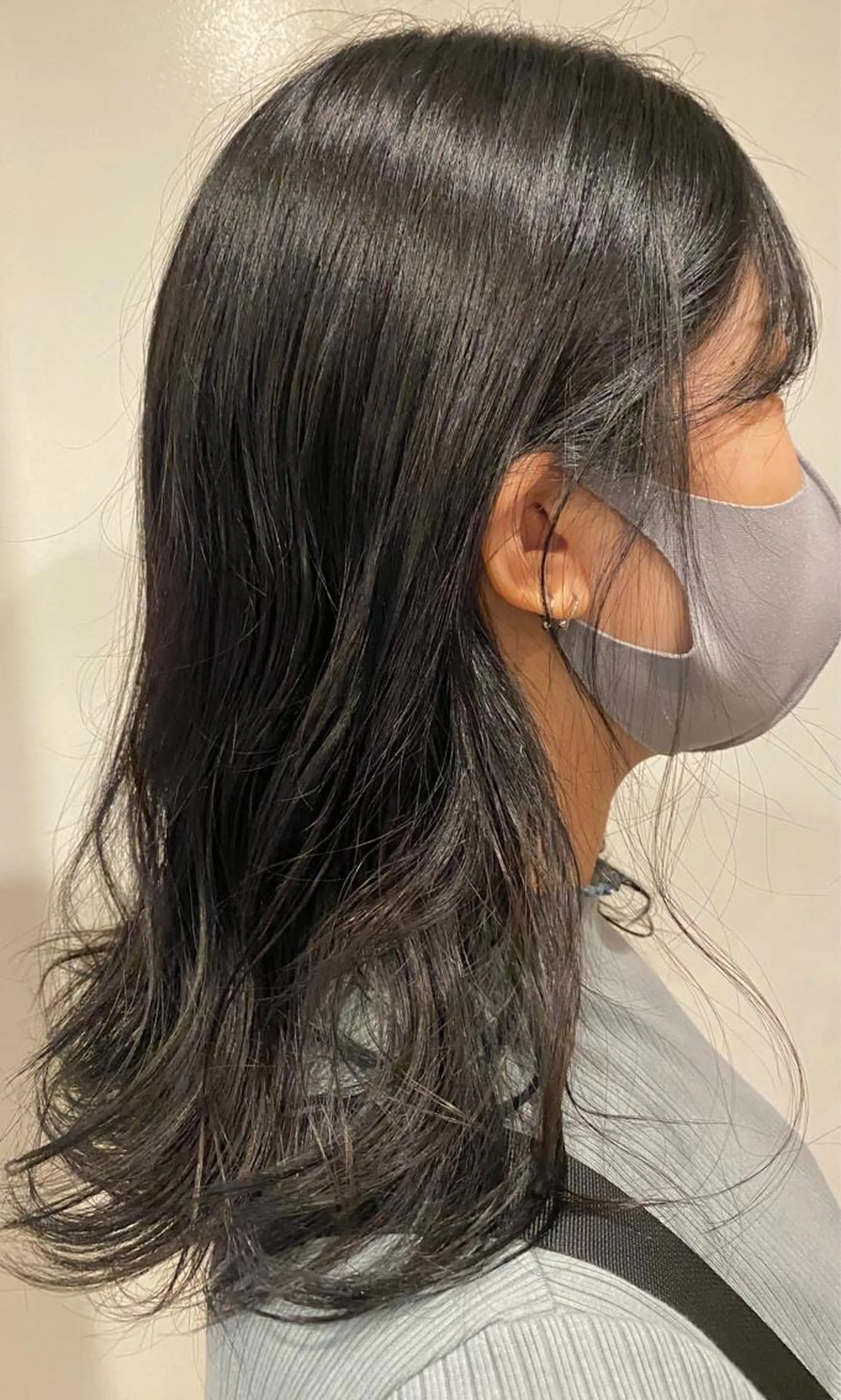 ミディアム カラー ヘアアレンジ ミズタ マイのヘアスタイル