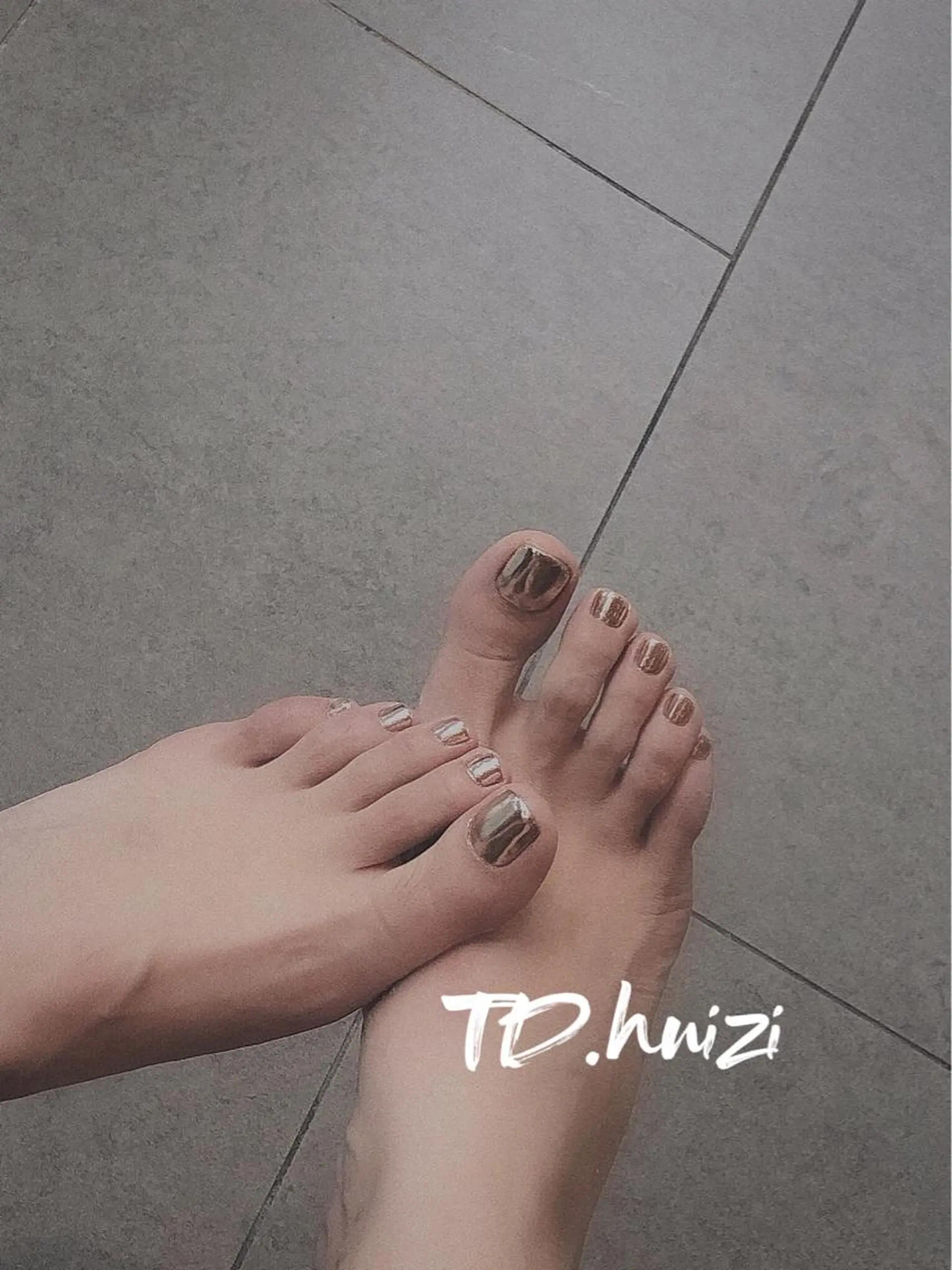 ショート めぐみのネイルサロン スタッフ練習のネイルデザイン