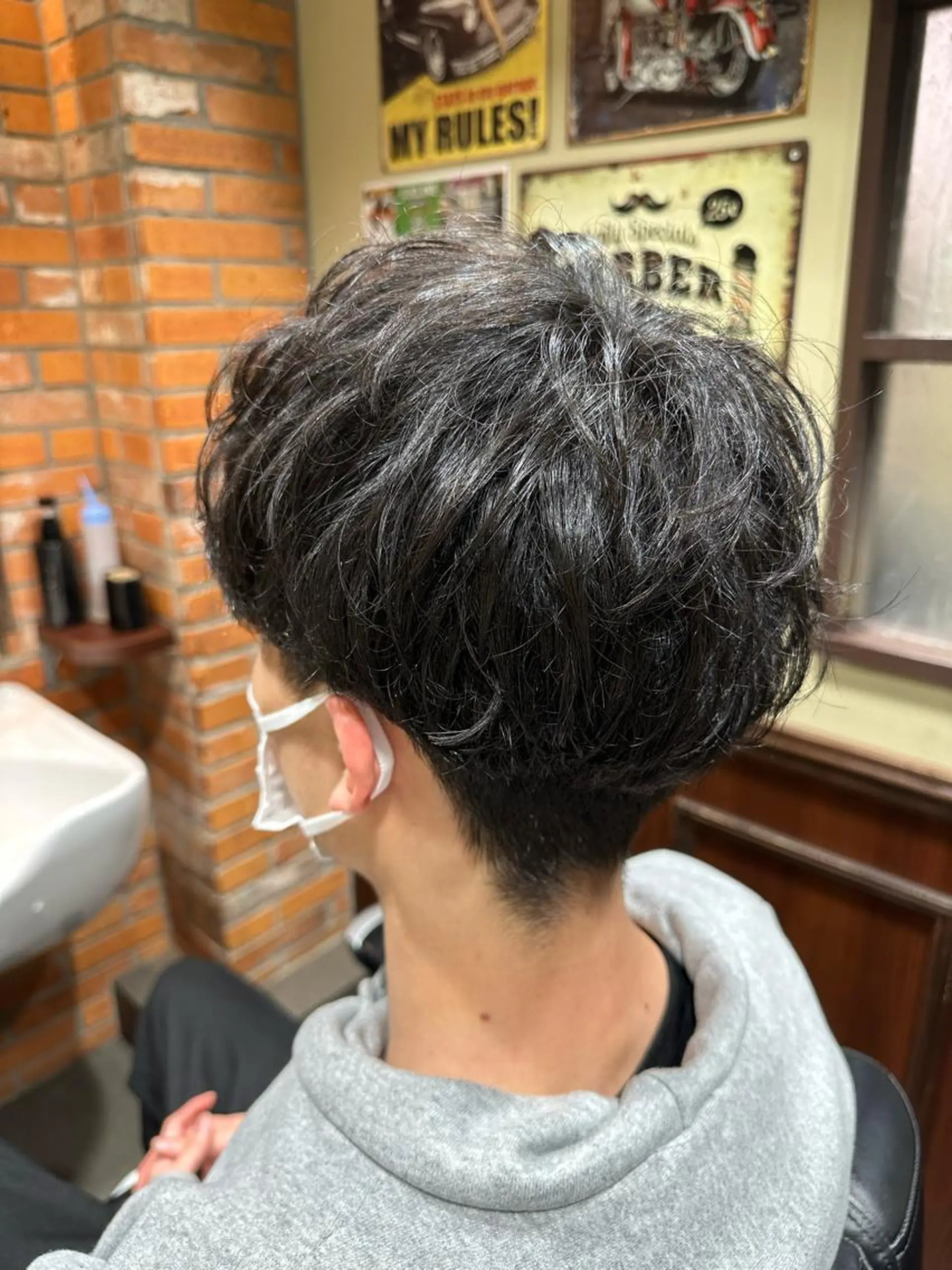 ショート メンズ 尾島 杏香のヘアスタイル