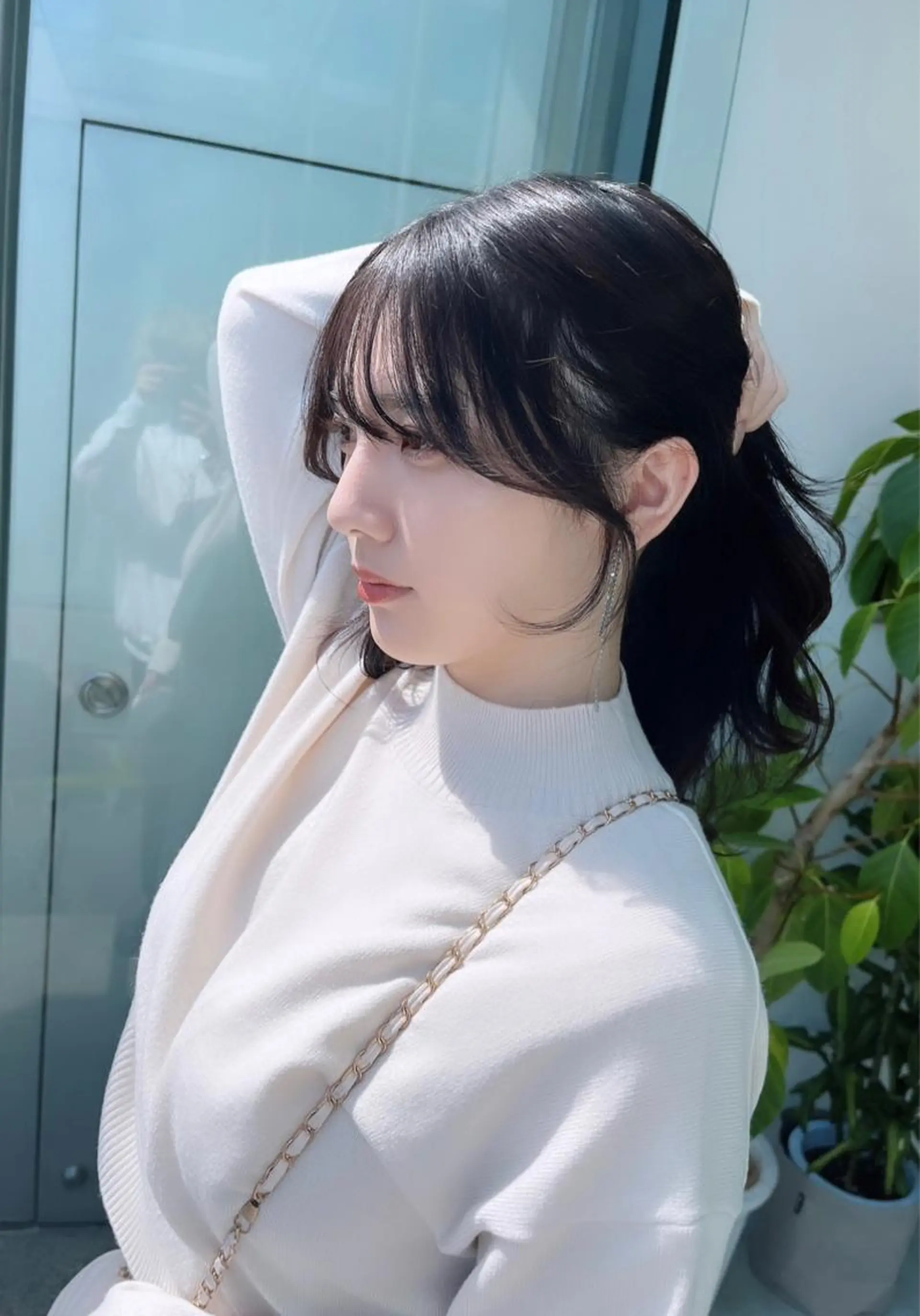 セミロング カット ヘアカラー トリートメント 🌫️大人韓国ヘア 🌫️naoyaのヘアスタイル