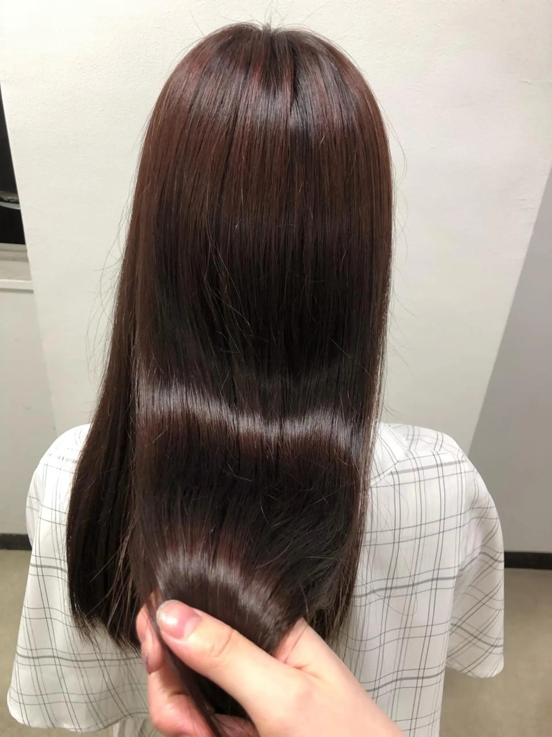 セミロング 髪質改善 トリートメント 似合わせhair🌷 momoのヘアスタイル